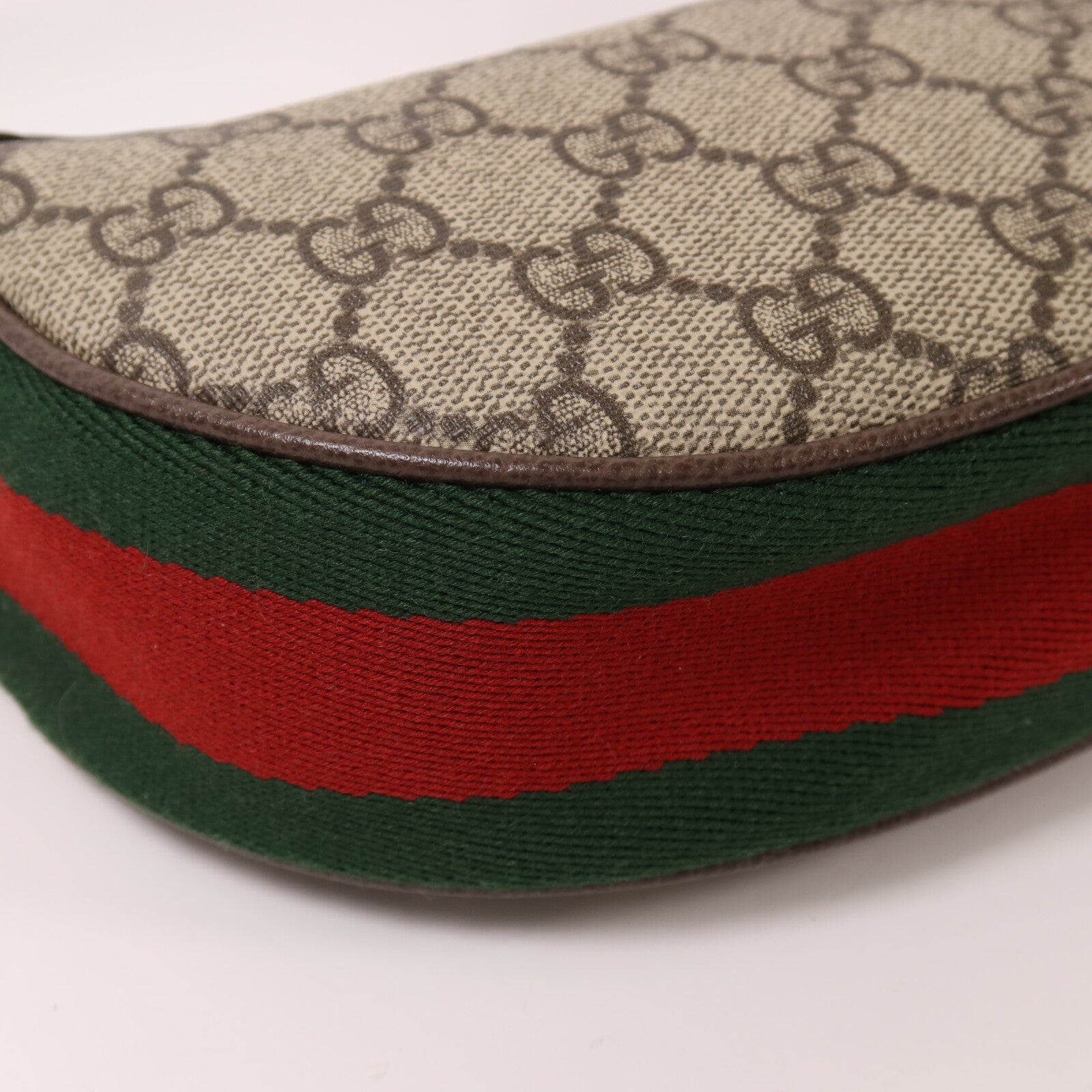 GUCCI 塗層帆布Ophidia Mini Bag金扣肩背袋