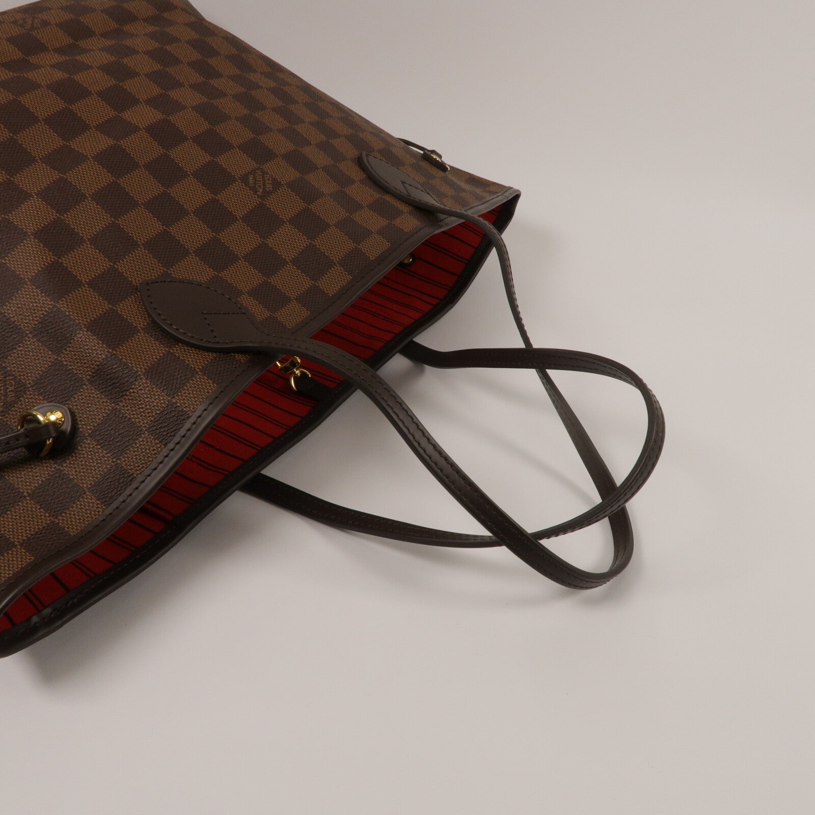 LOUIS VUITTON Damier Neverfull MM手挽袋