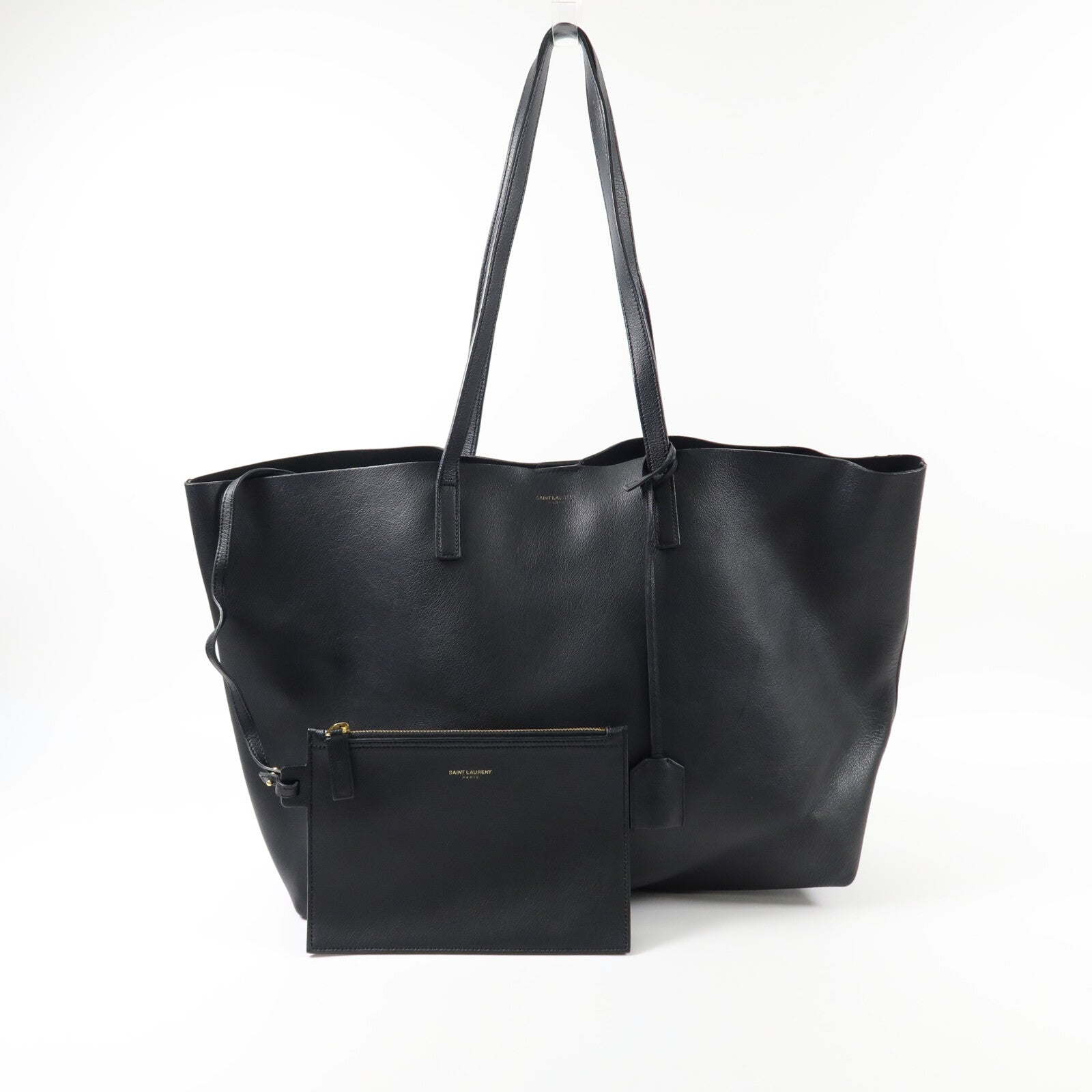 YVES SAINT LAURENT 牛皮皮革Tote Bag手挽袋