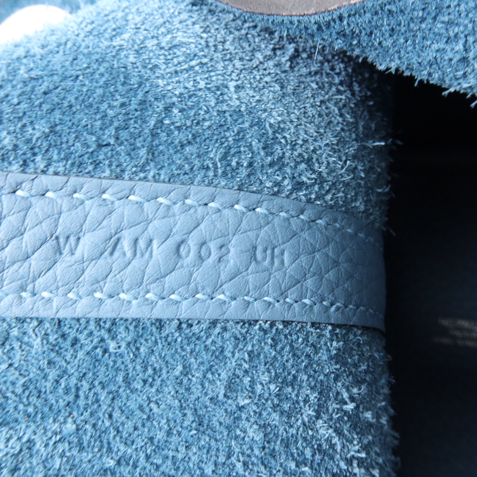 HERMES Clemence皮革Picotin PM手挽袋Bleu Jean