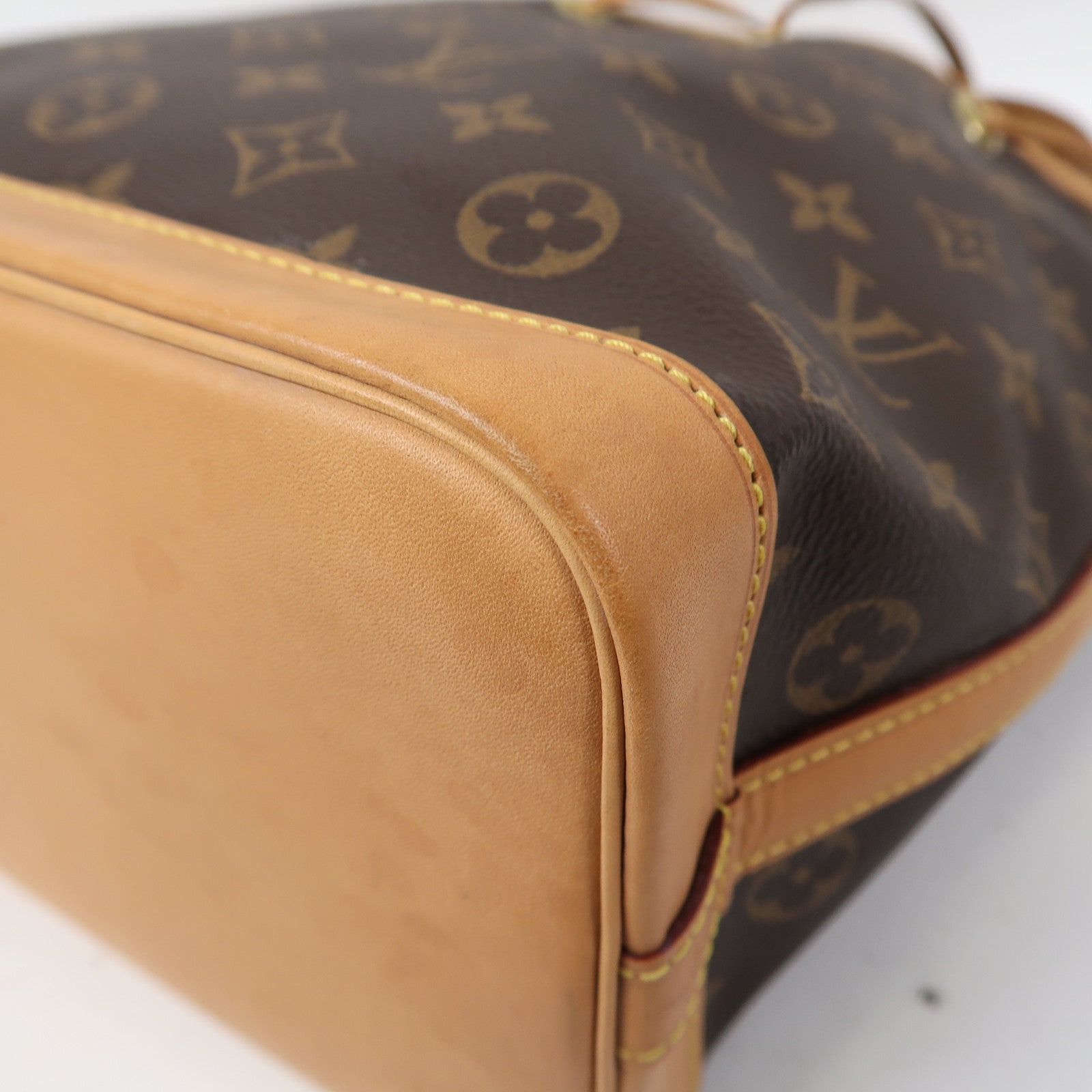 LOUIS VUITTON Monogram Noe BB金扣肩背袋啡色