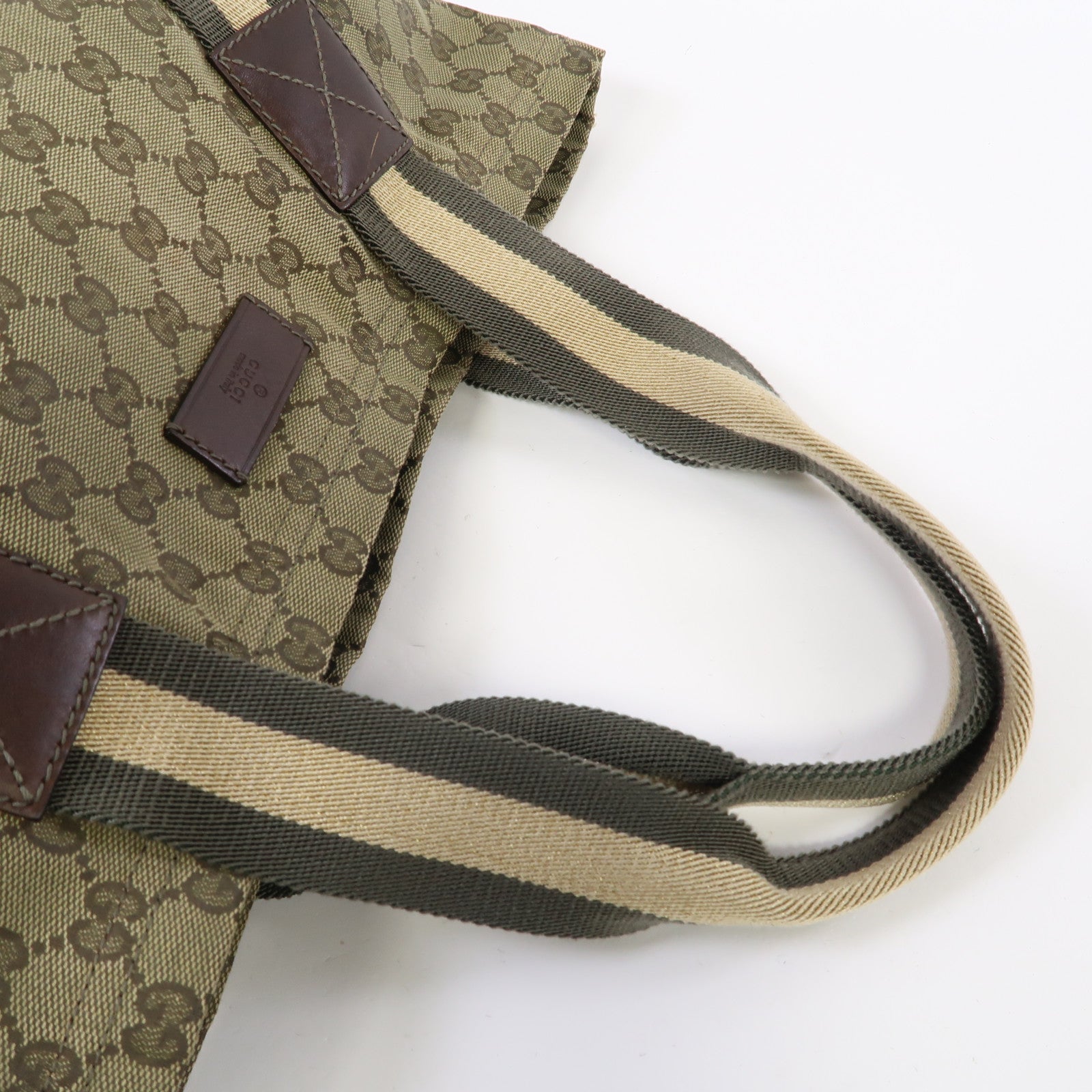 GUCCI 帆布Tote Bag手挽袋綠色