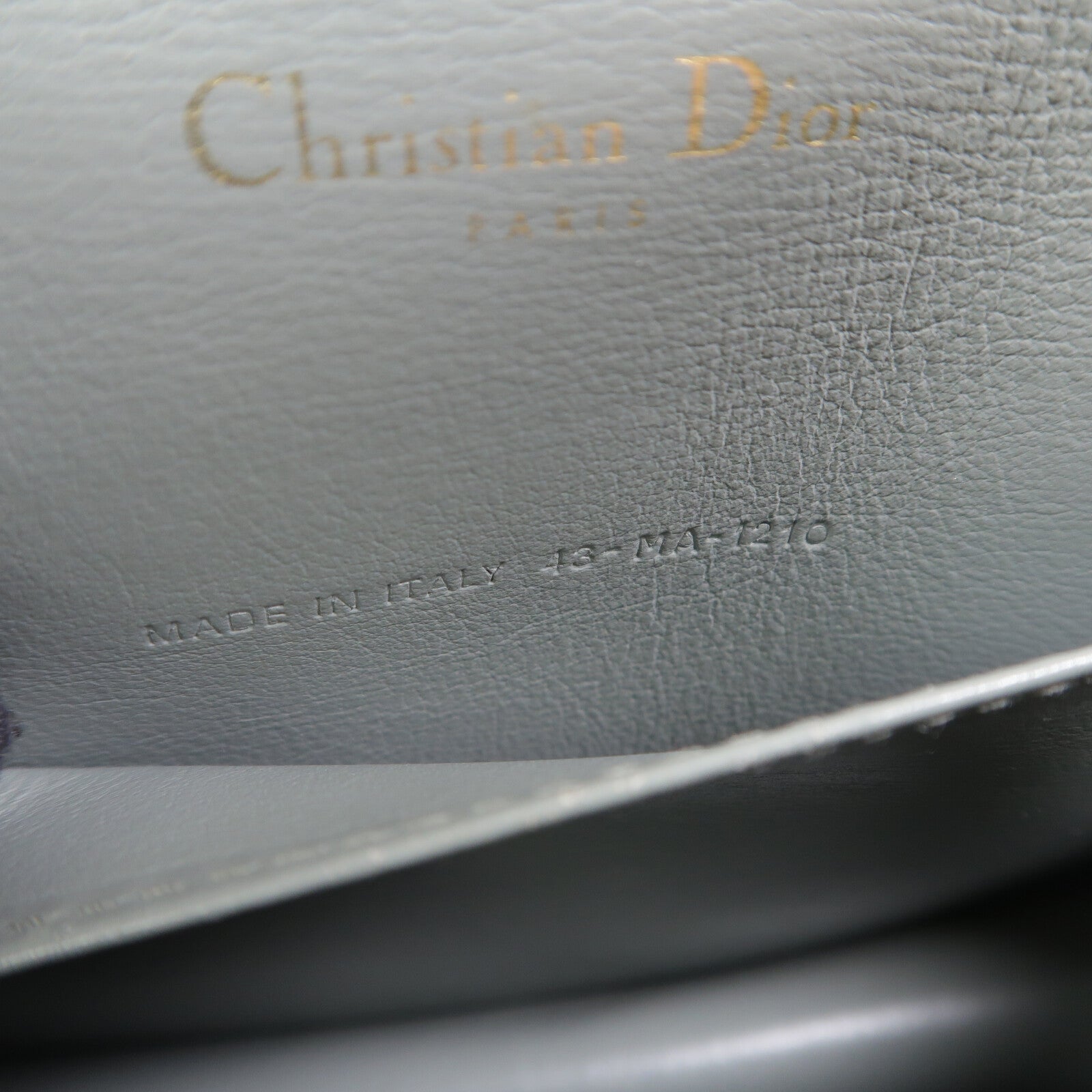 Dior 漆皮皮革Wallet On Chain鏈帶肩背袋