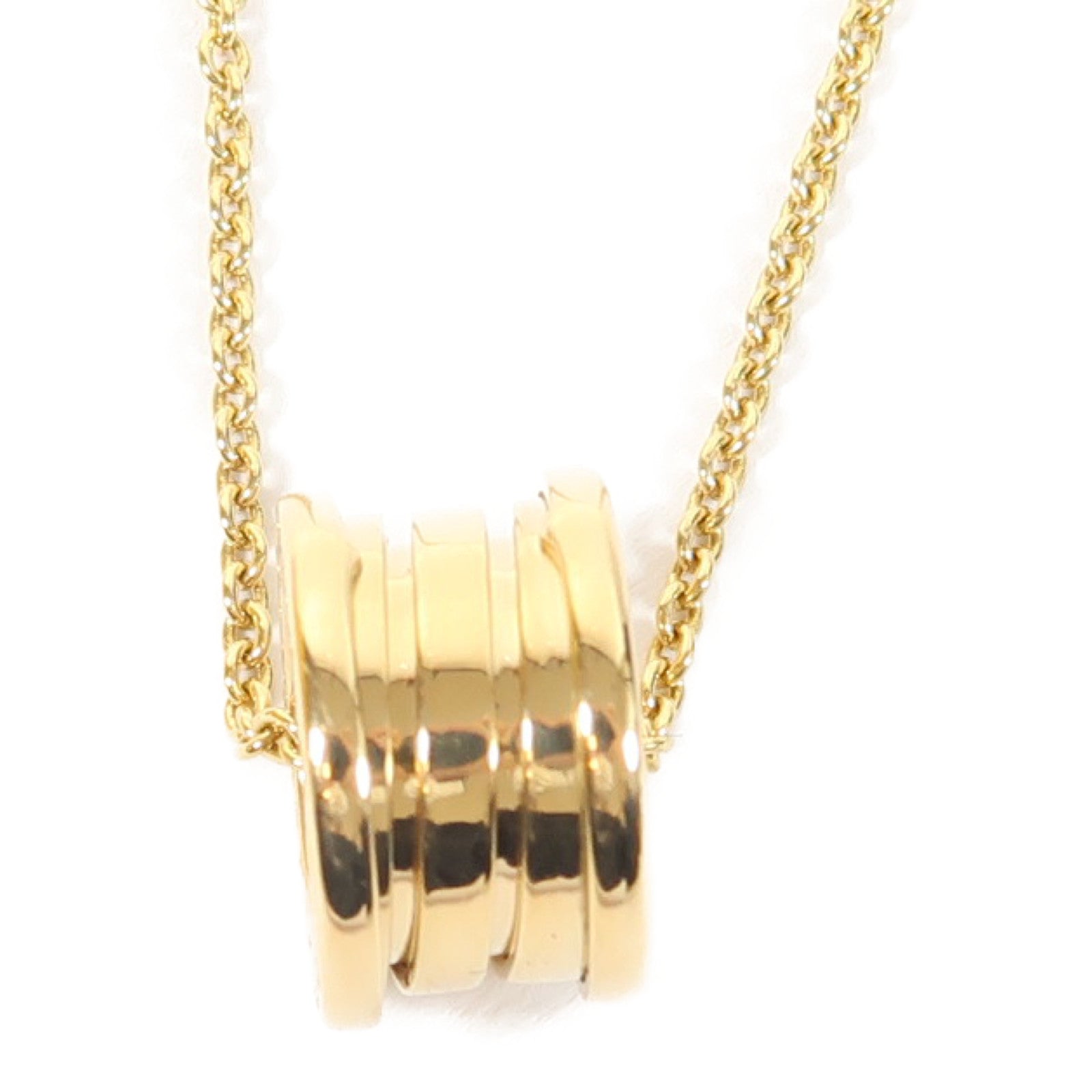 BVLGARI 18K黃金B-Zero1 Necklace項鍊金色
