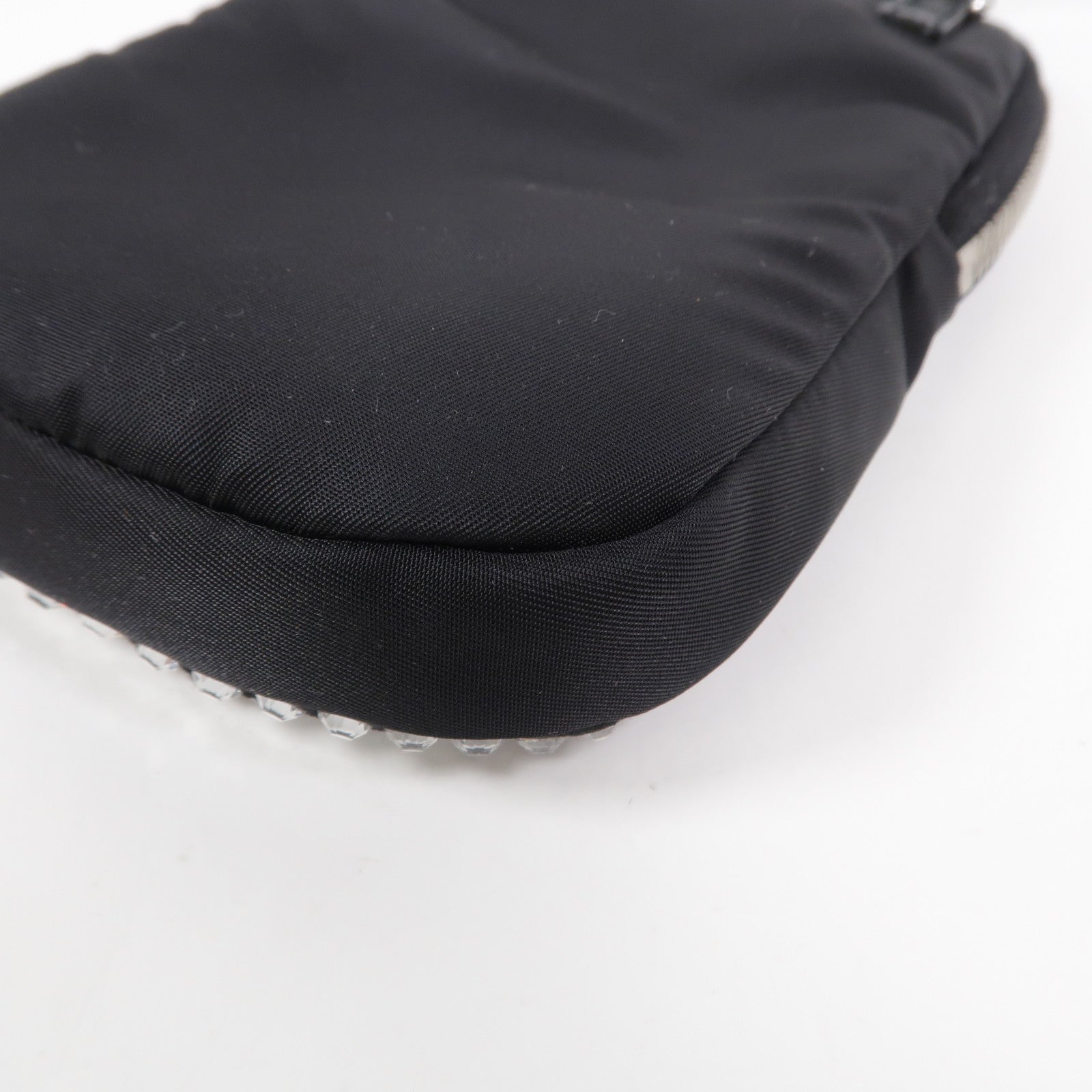 PRADA 尼龍/水晶Shoulder Bag手挽肩背兩用袋
