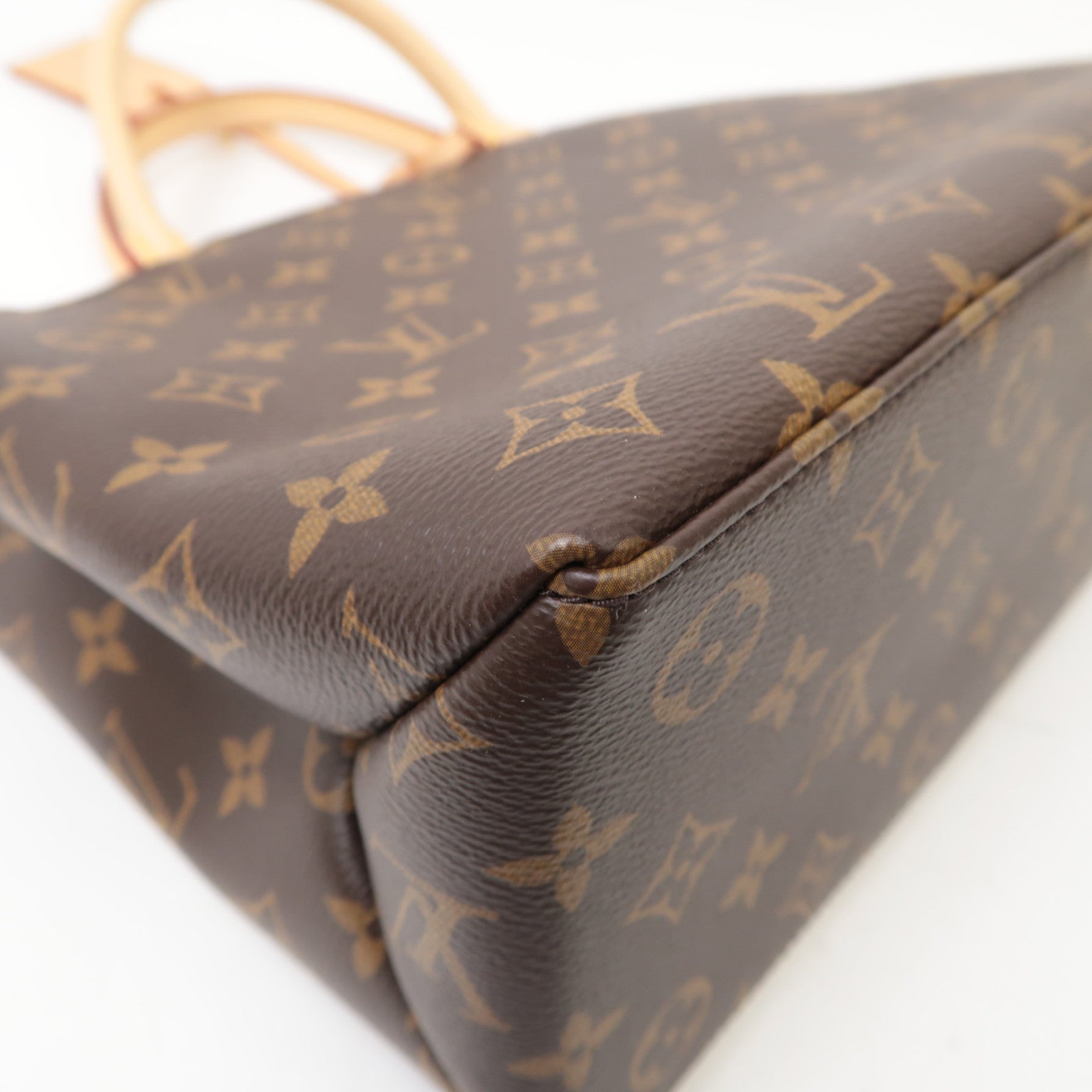 LOUIS VUITTON Monogram Petit Palais金扣手挽肩背兩用袋棕色