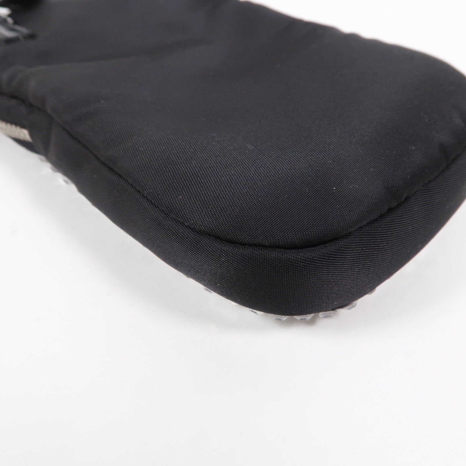 PRADA 尼龍/水晶Shoulder Bag手挽肩背兩用袋