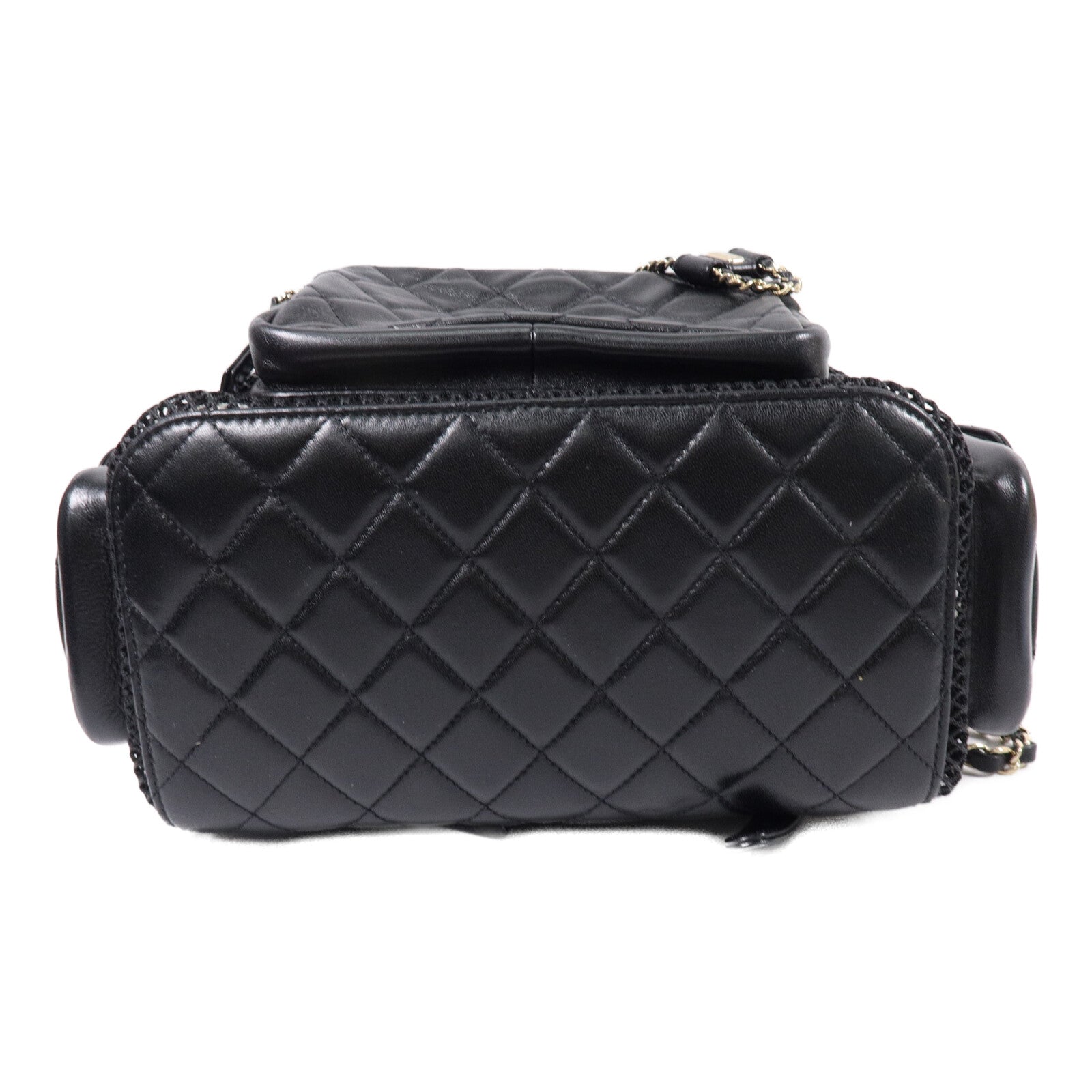 CHANEL 羊皮皮革Backpack背包