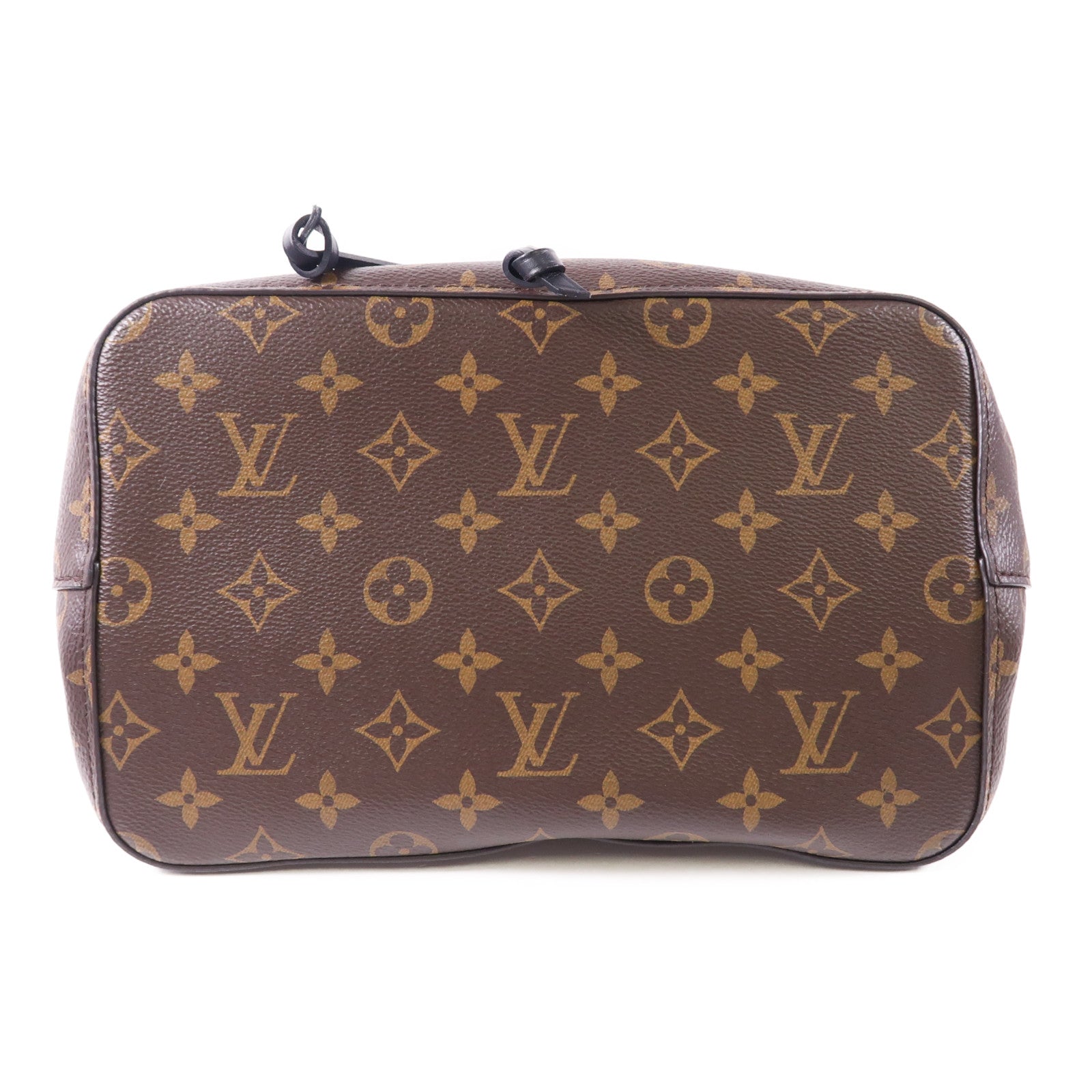 LOUIS VUITTON Monogram Neo Noe MM金扣肩背袋棕色
