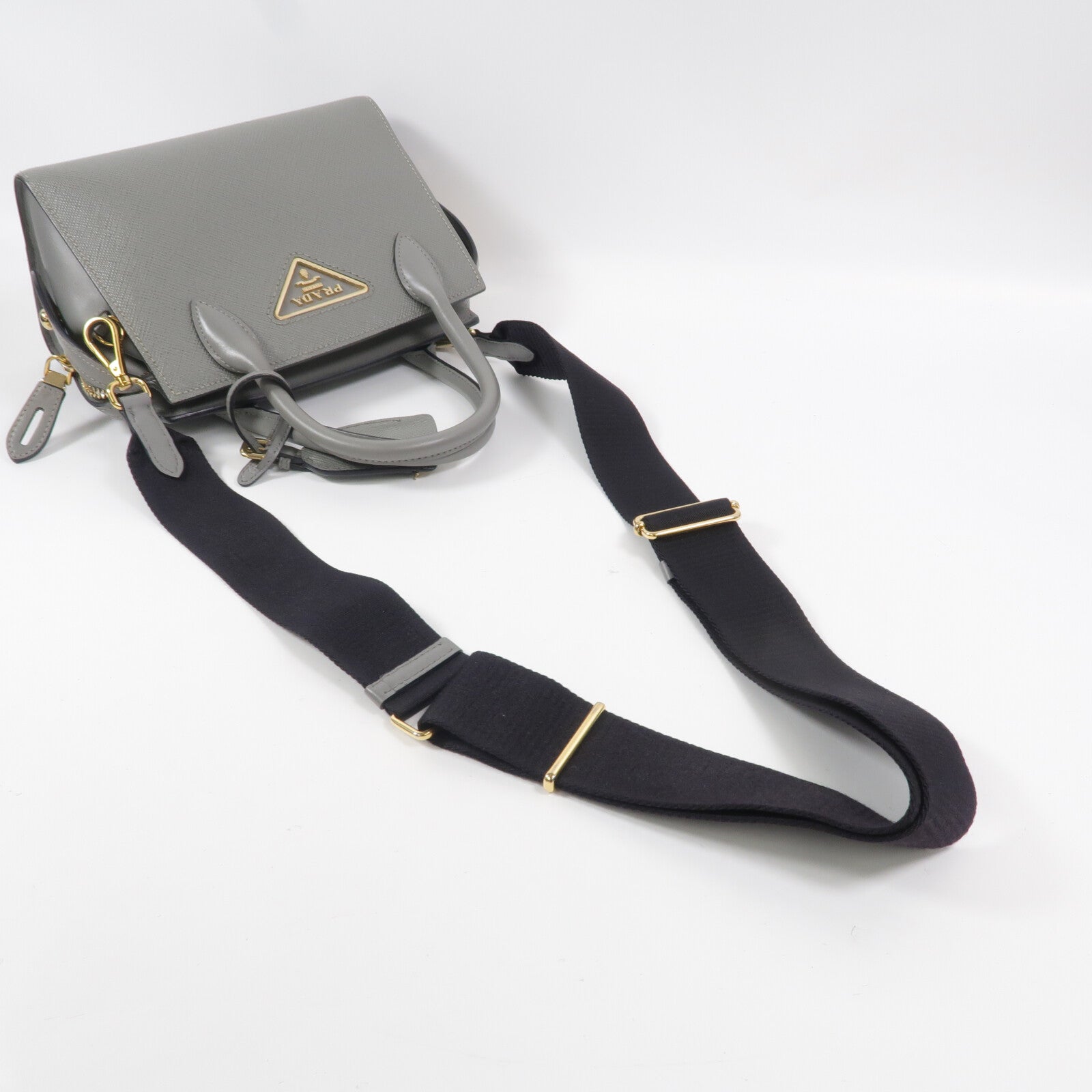PRADA 牛皮皮革2 Way Shoulder手挽肩背兩用袋