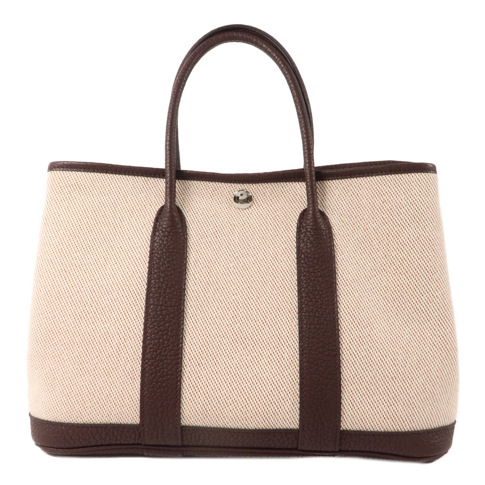 HERMES 帆布Garden Party TPM手挽袋Ebene