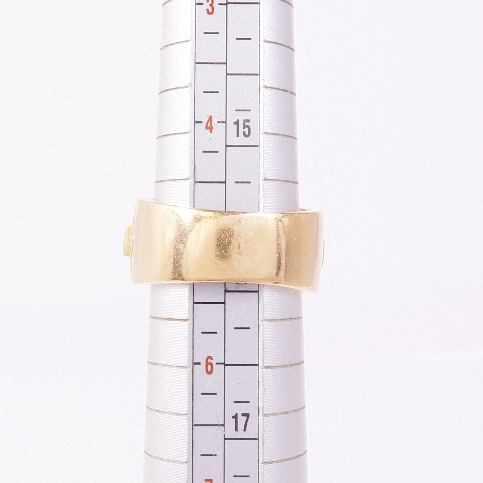 JEWELRY 18K黃金Ruby Diamond Ring紅寶石/鑽石戒指US#5.25