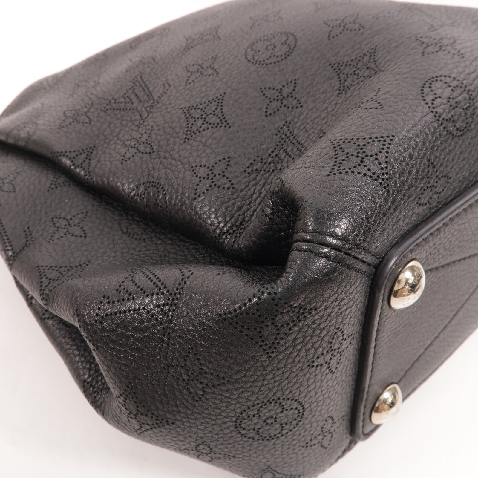 LOUIS VUITTON Monogram Mahina Babylone Chain BB手挽肩背兩用袋