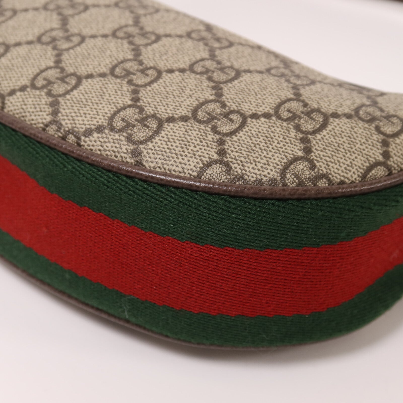 GUCCI 塗層帆布Ophidia Mini Bag金扣肩背袋