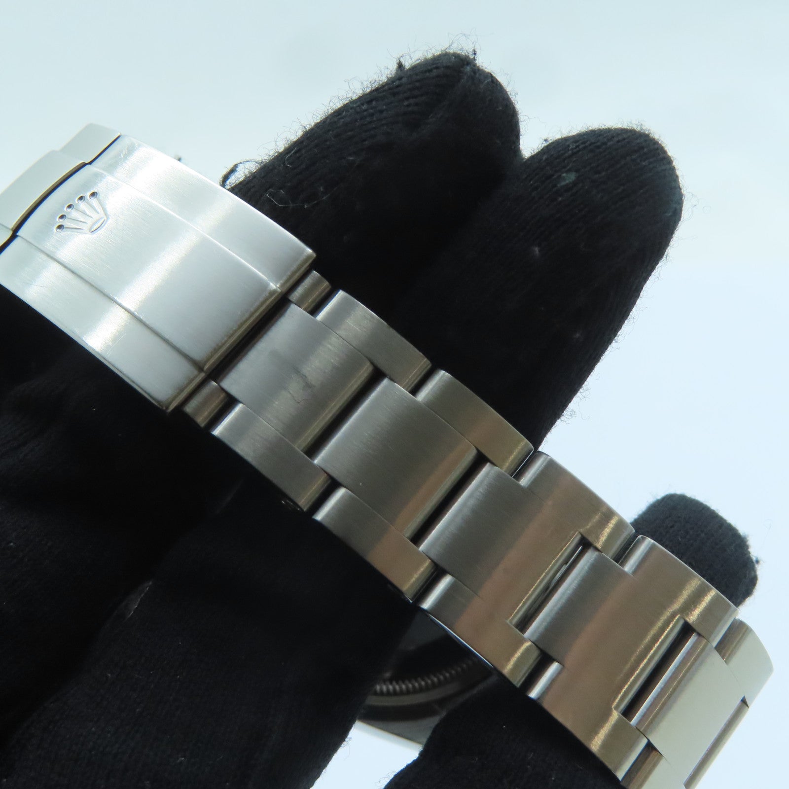 ROLEX Air king不鏽鋼手錶自動機芯白色
