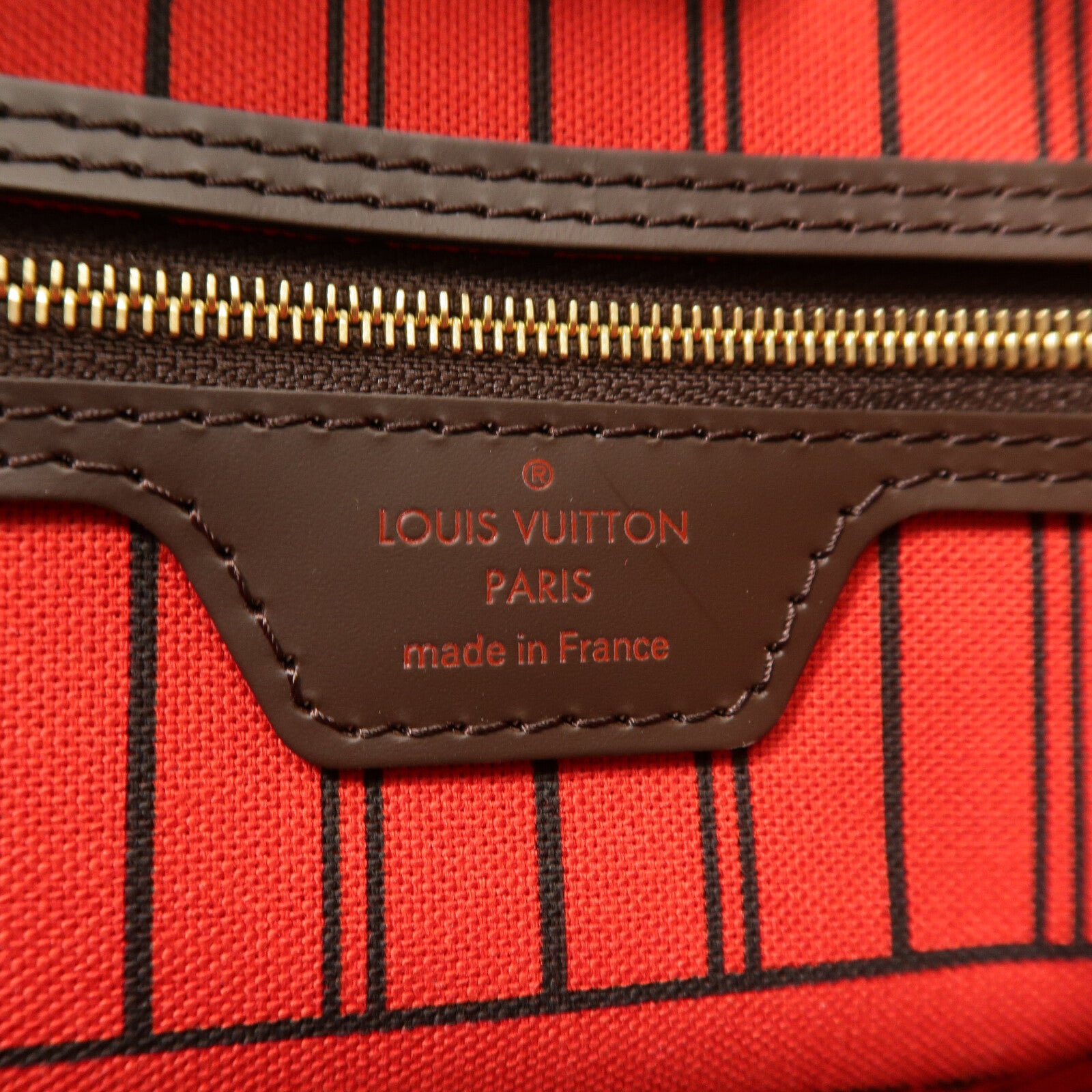 LOUIS VUITTON Damier Neverfull MM手挽袋