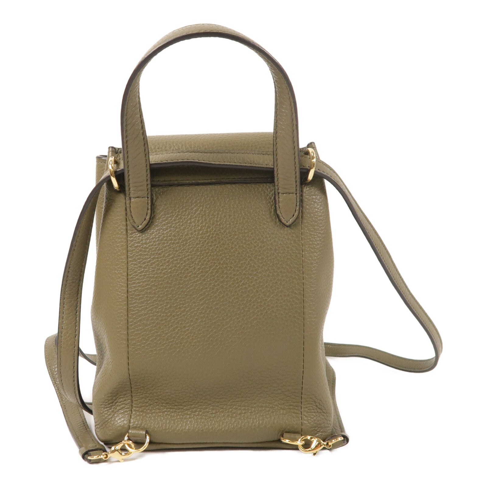 Salvatore Ferragamo 牛皮皮革Gancini金扣背包