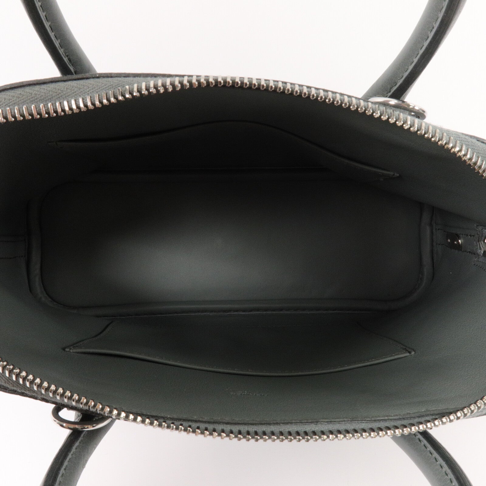 HERMES Evercolor皮革Bolide 27手挽肩背兩用袋Vert Amande