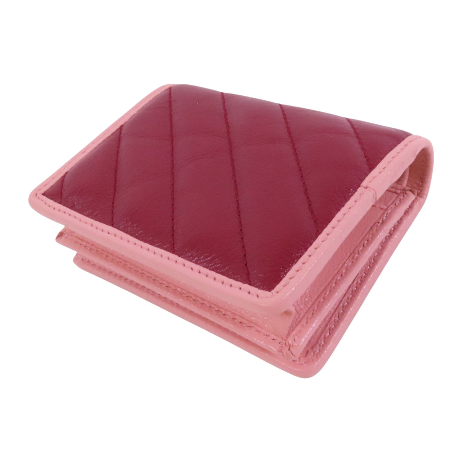 GUCCI 牛皮皮革Fold Wallet金扣短錢包