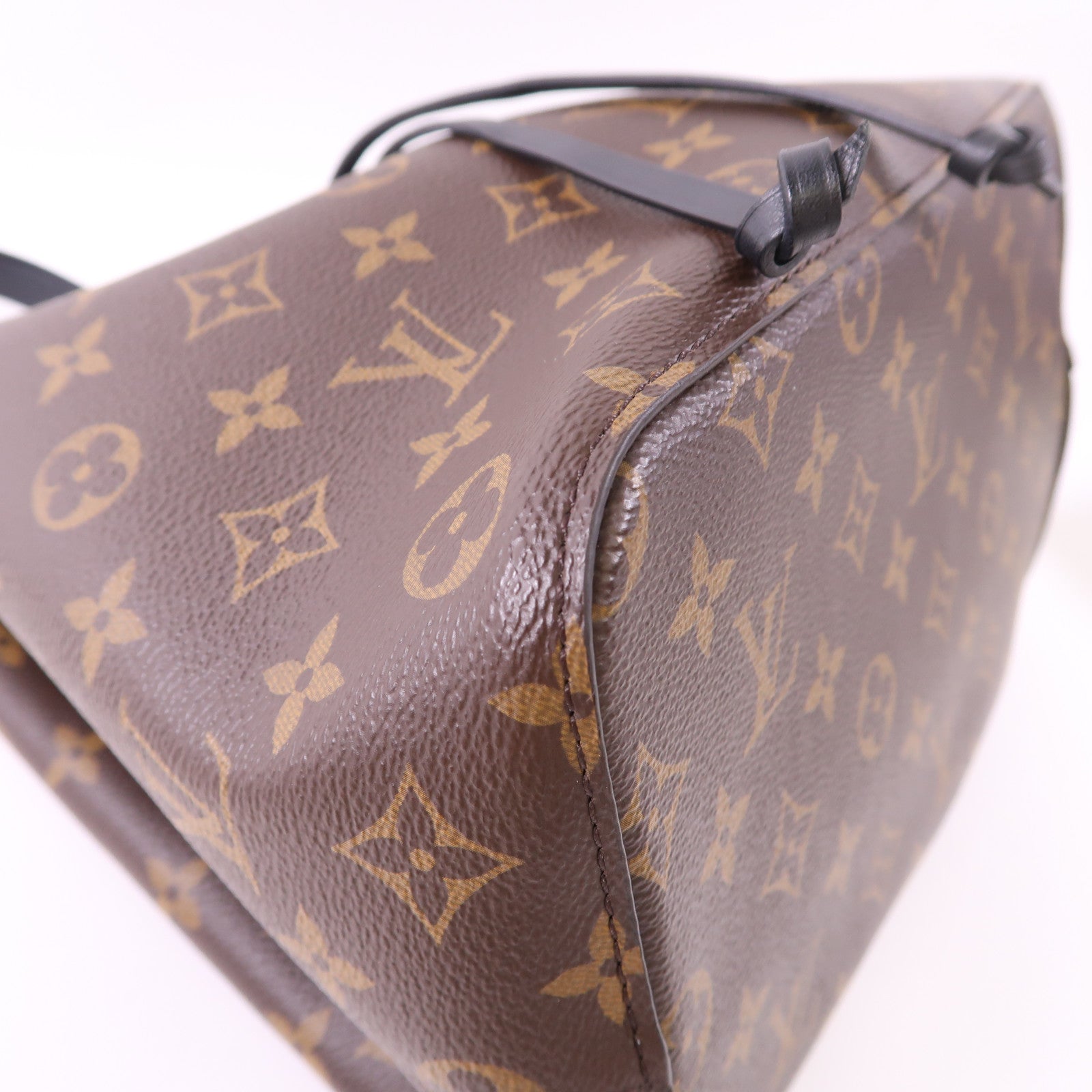 LOUIS VUITTON Monogram Neo Noe MM金扣肩背袋棕色
