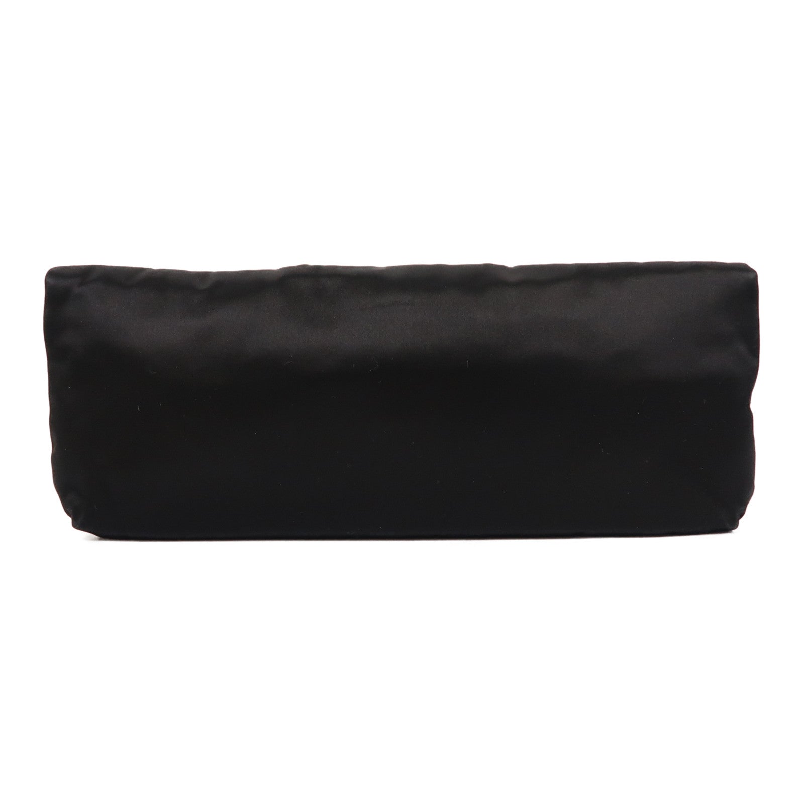 LANVIN 絲質Clutch Bag金扣手拿包黑色