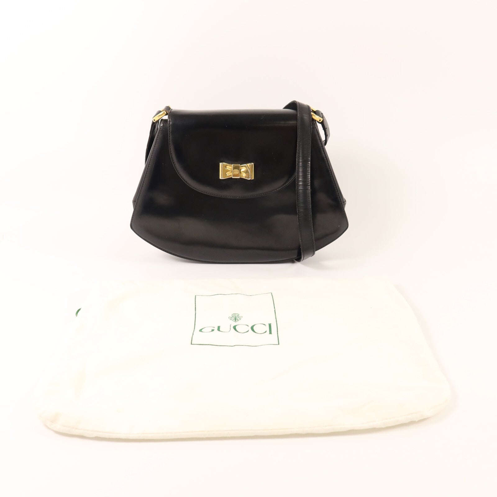 GUCCI 牛皮皮革Vintage Shoulder Bag肩背袋
