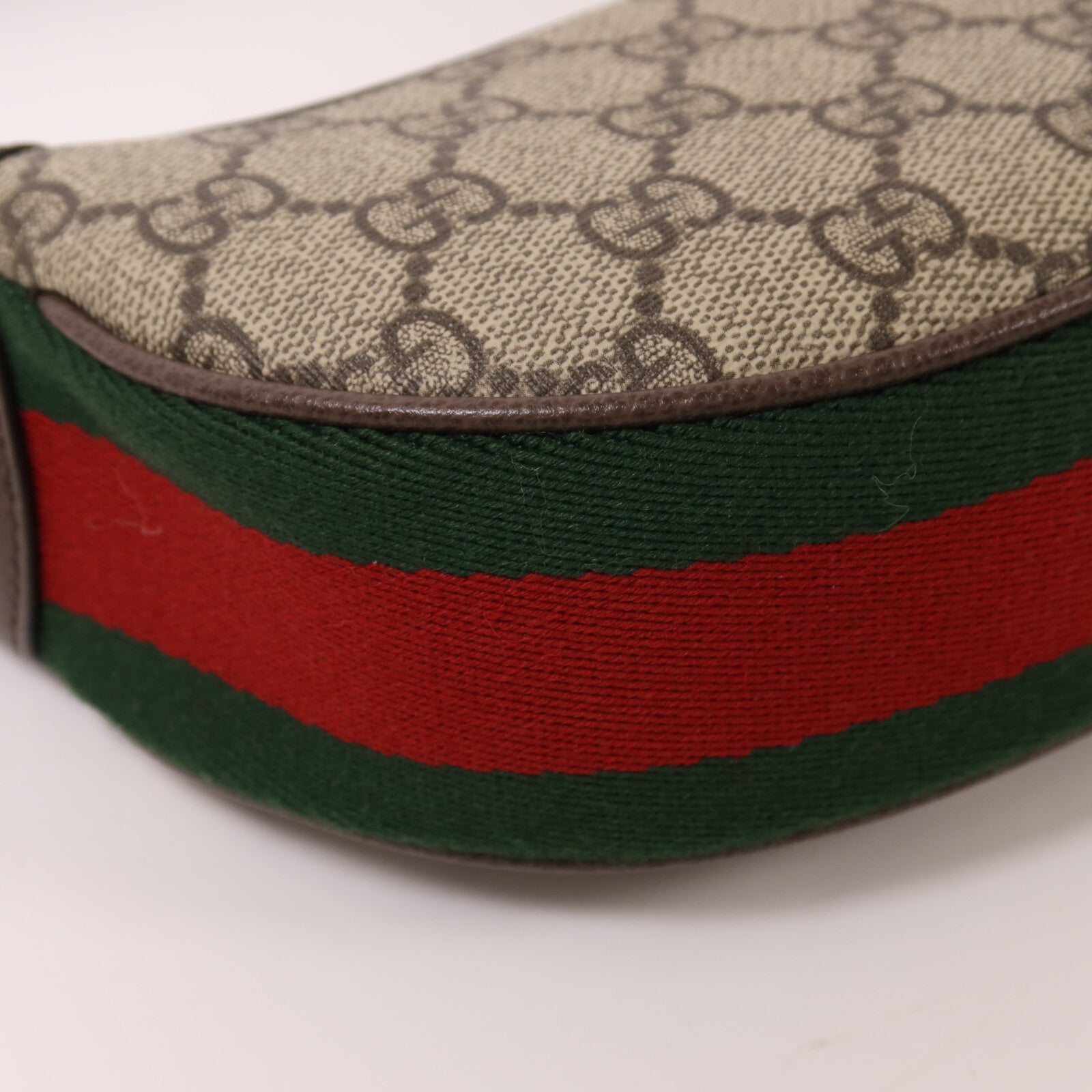 GUCCI 塗層帆布Ophidia Mini Bag金扣肩背袋