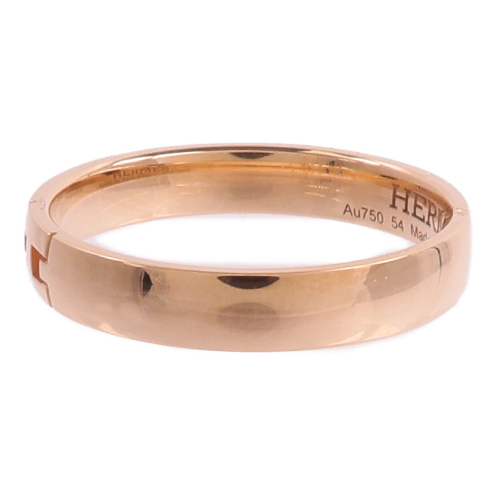 HERMES 18K玫瑰金Ever Herakles Ring戒指