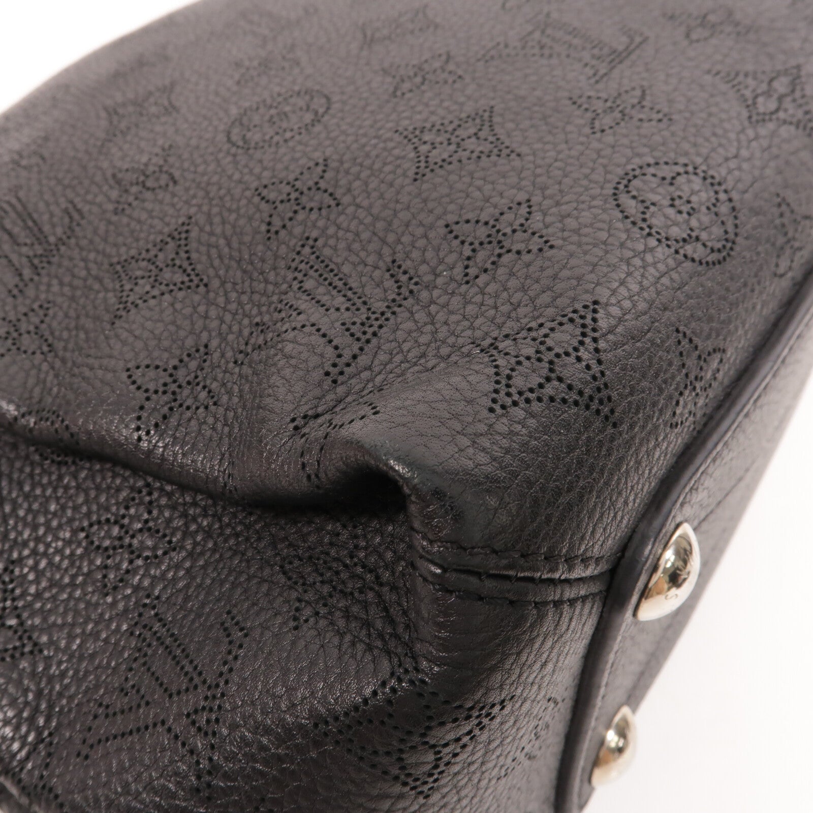 LOUIS VUITTON Monogram Mahina Babylone Chain BB手挽肩背兩用袋