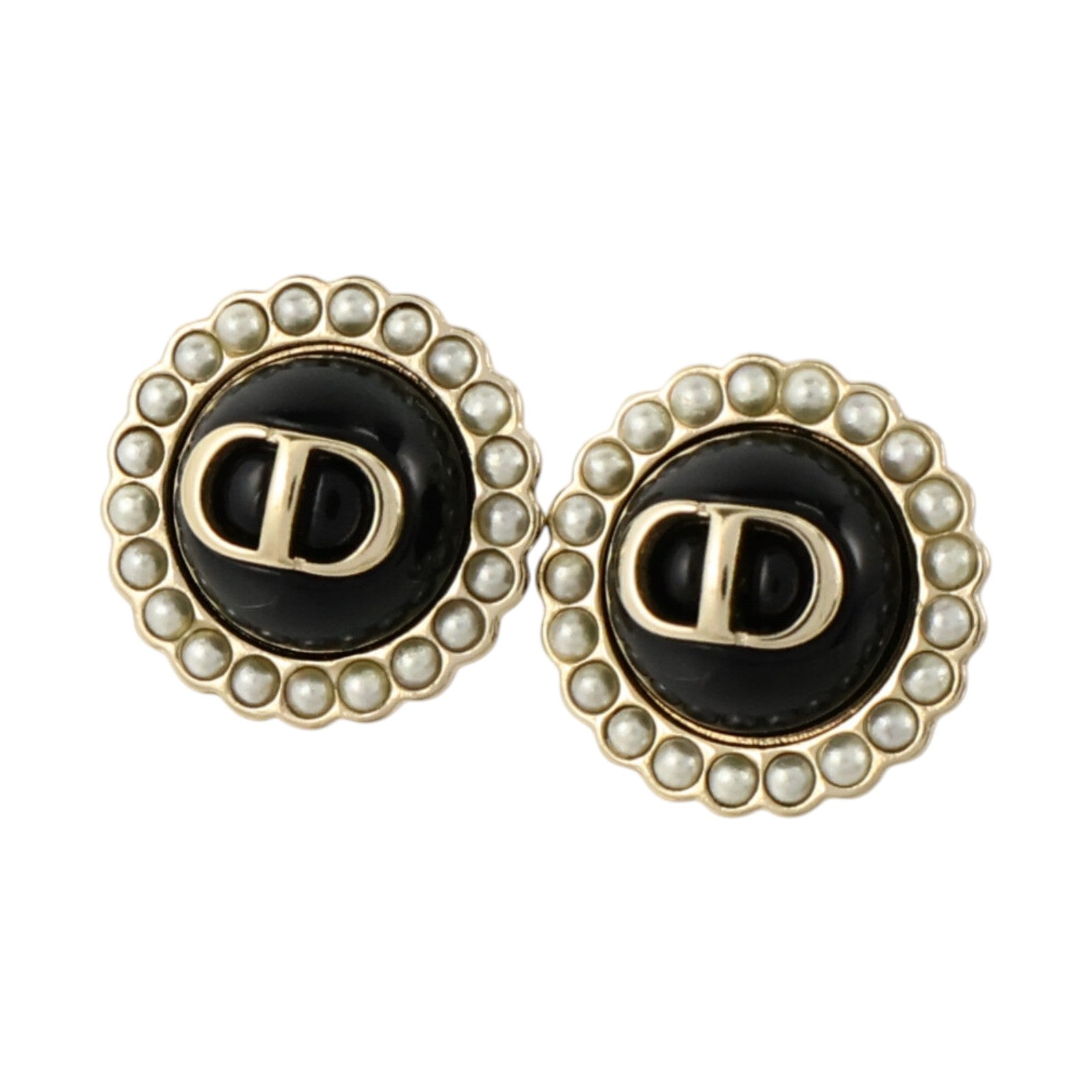 Dior 金屬/PVC Earrings耳環