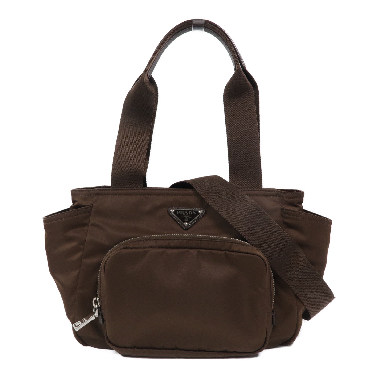 PRADA 尼龍Re-Nylon Shoulder Bag手挽肩背兩用袋