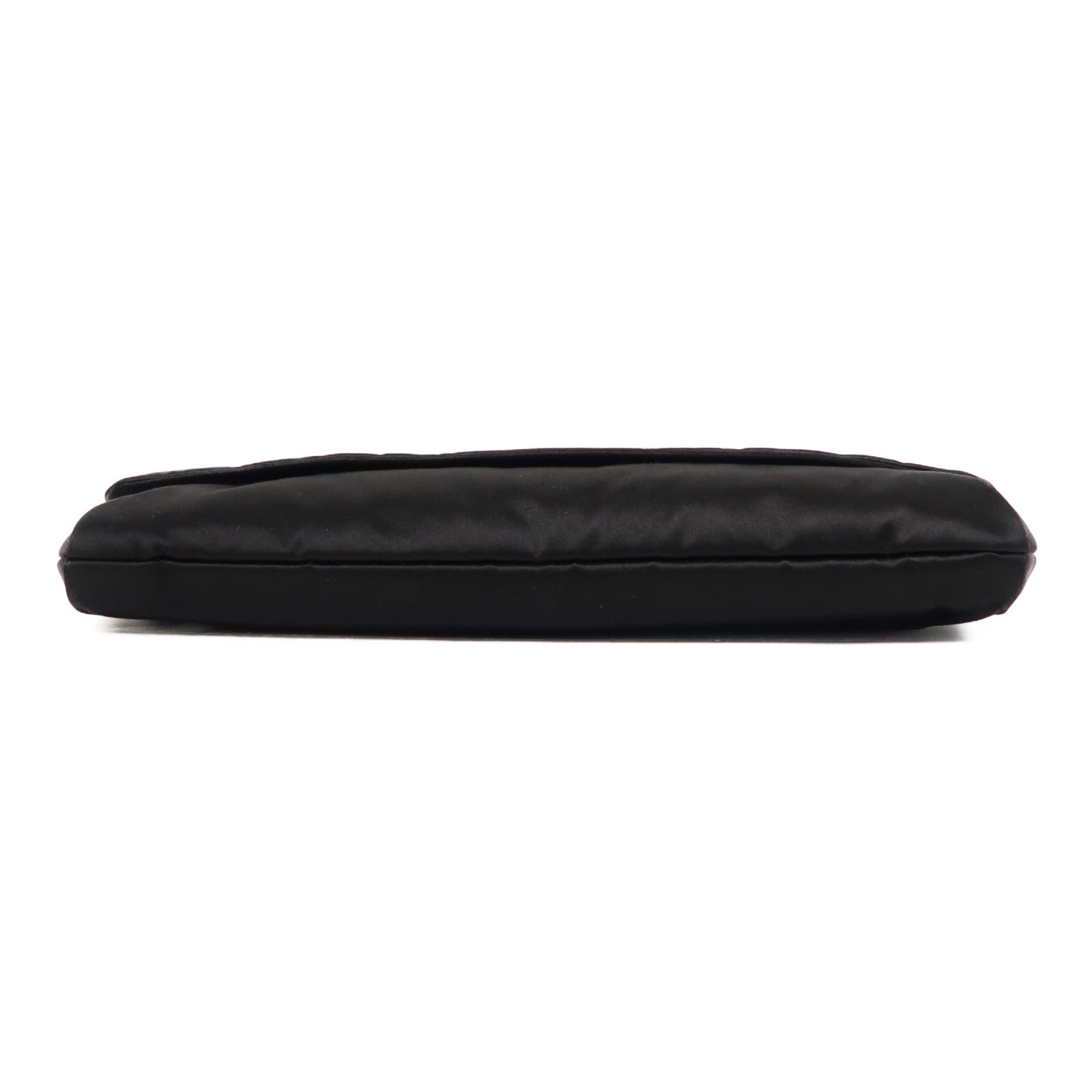 LANVIN 絲質Clutch Bag金扣手拿包黑色