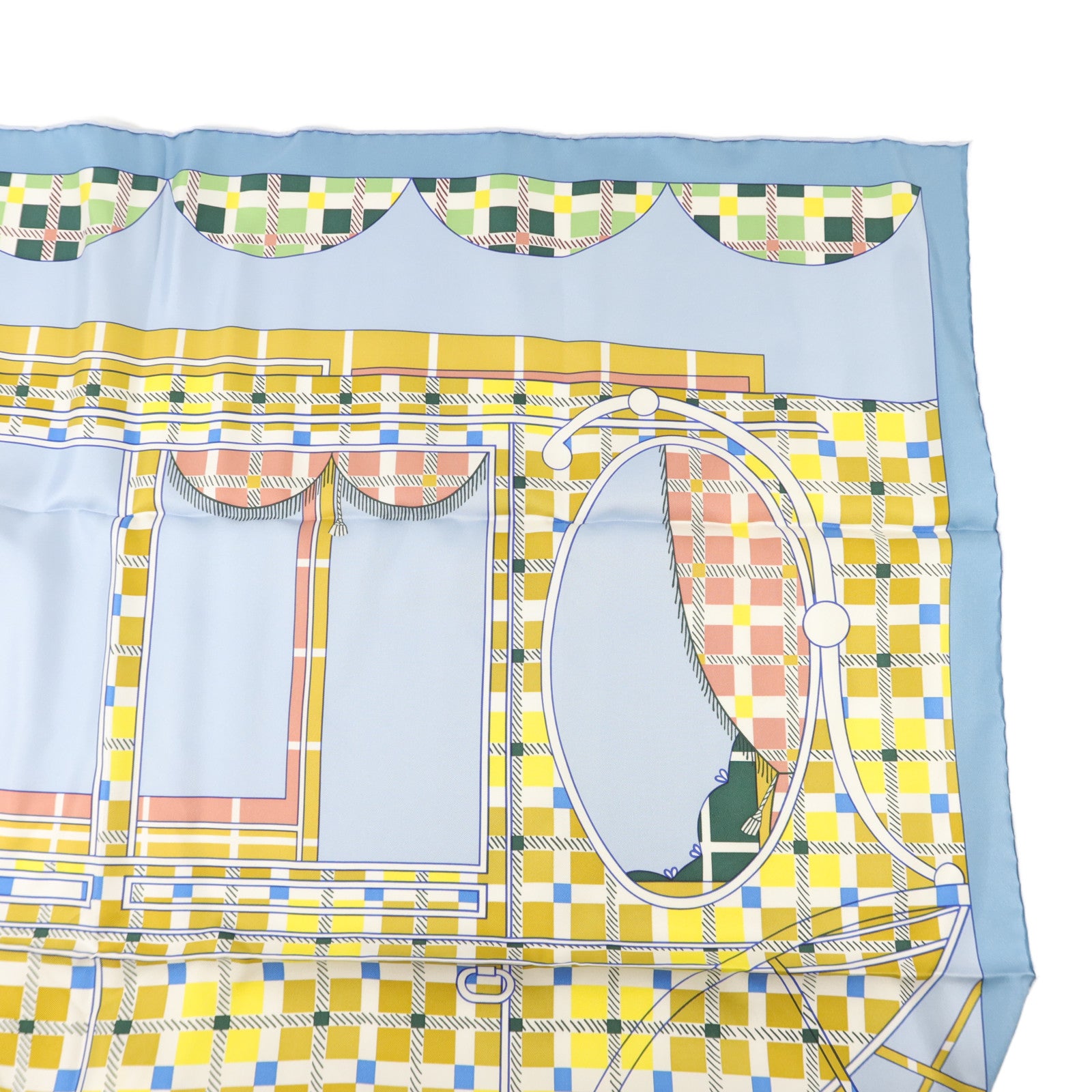 HERMES 絲質Scarf 90X90絲巾