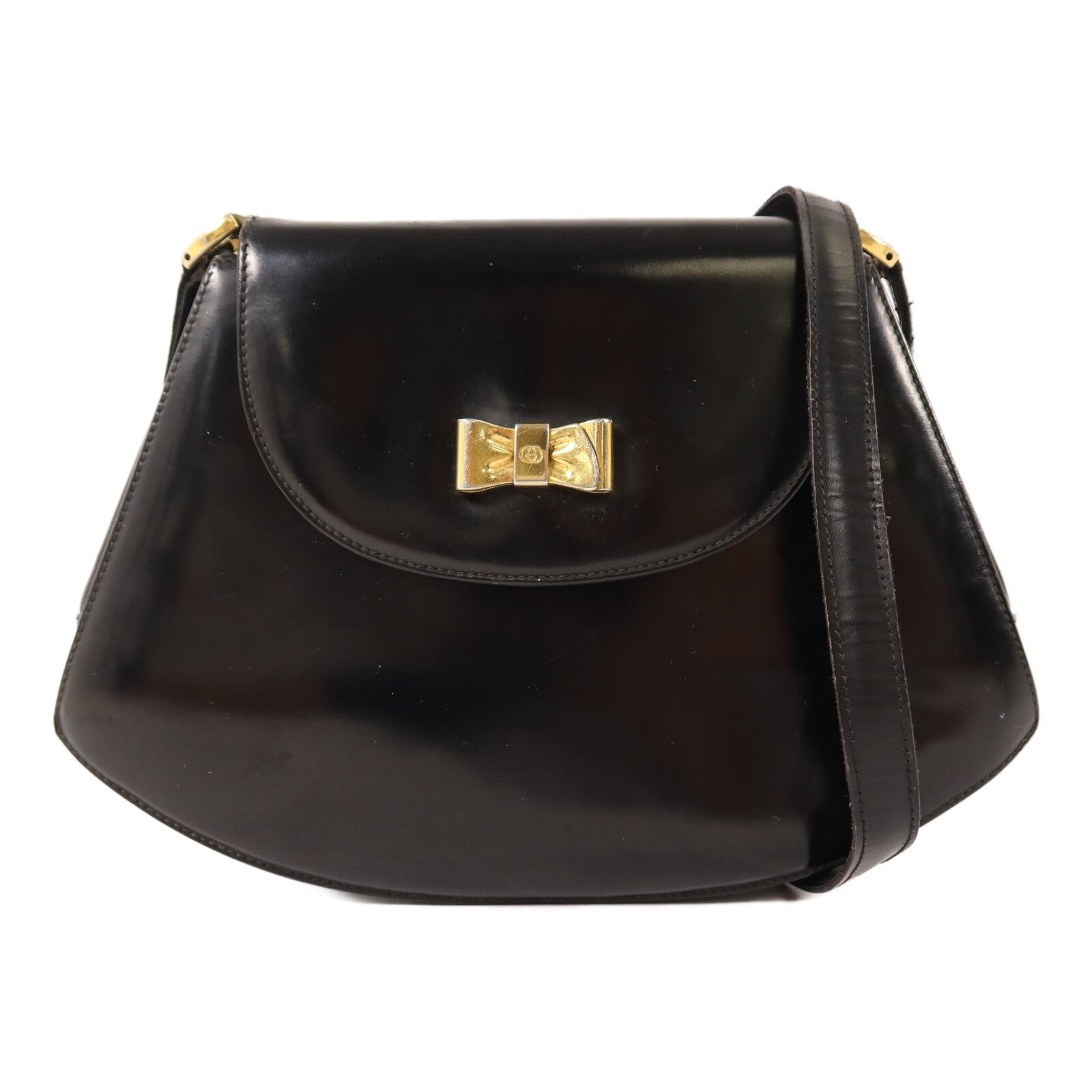 GUCCI 牛皮皮革Vintage Shoulder Bag肩背袋