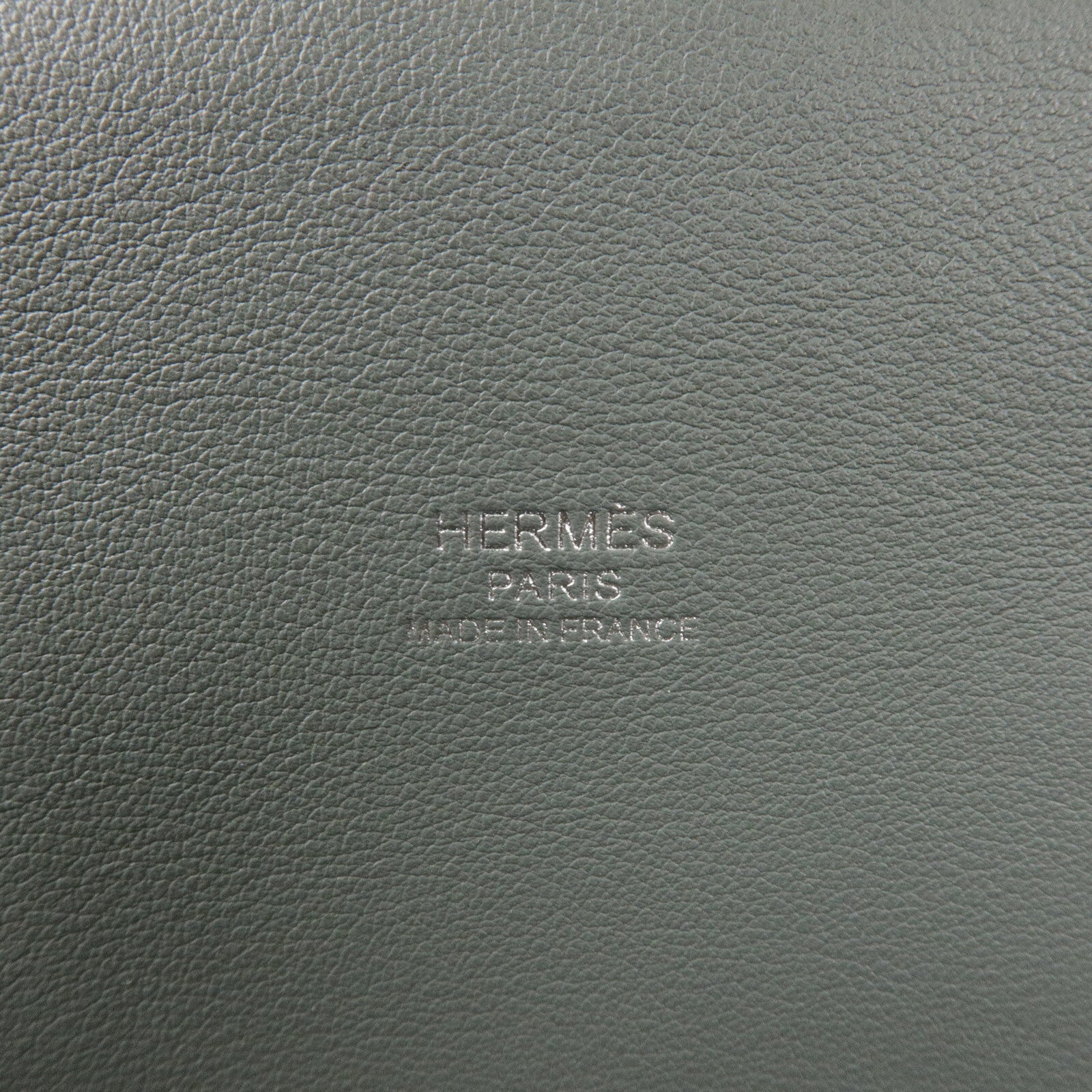 HERMES Evercolor皮革Bolide 27手挽肩背兩用袋Vert Amande