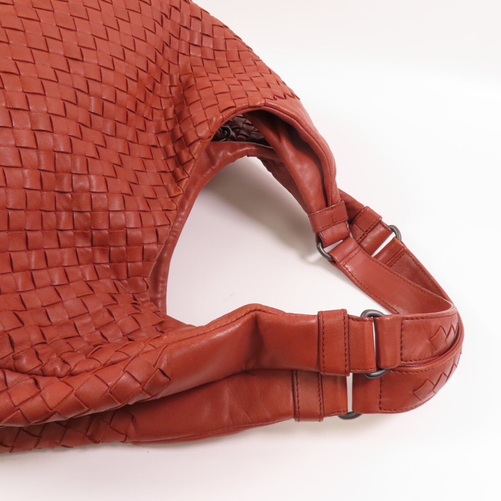 BOTTEGA VENETA 織紋皮革Hobo Bag肩背袋