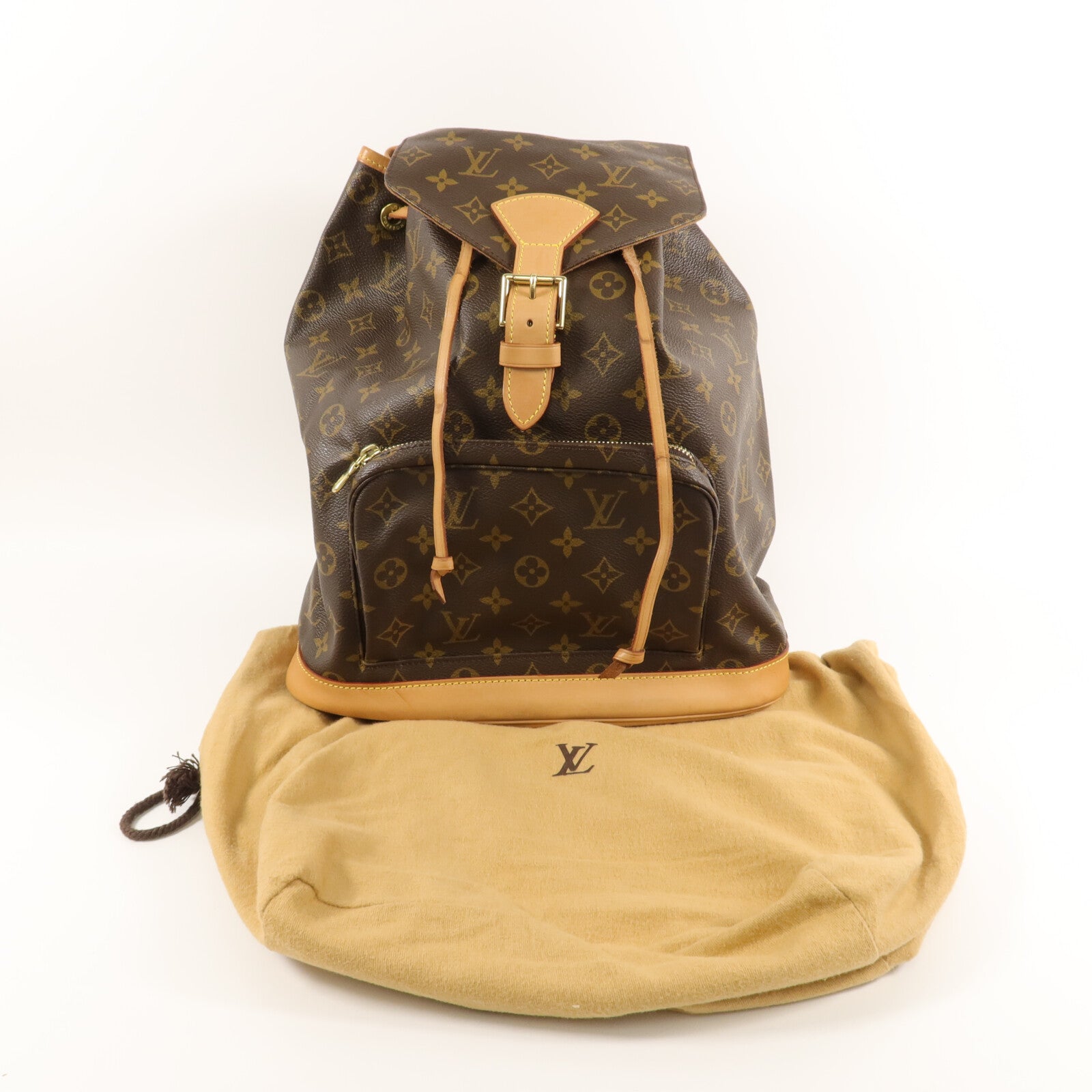 LOUIS VUITTON Monogram Montsouris GM Backpack背包