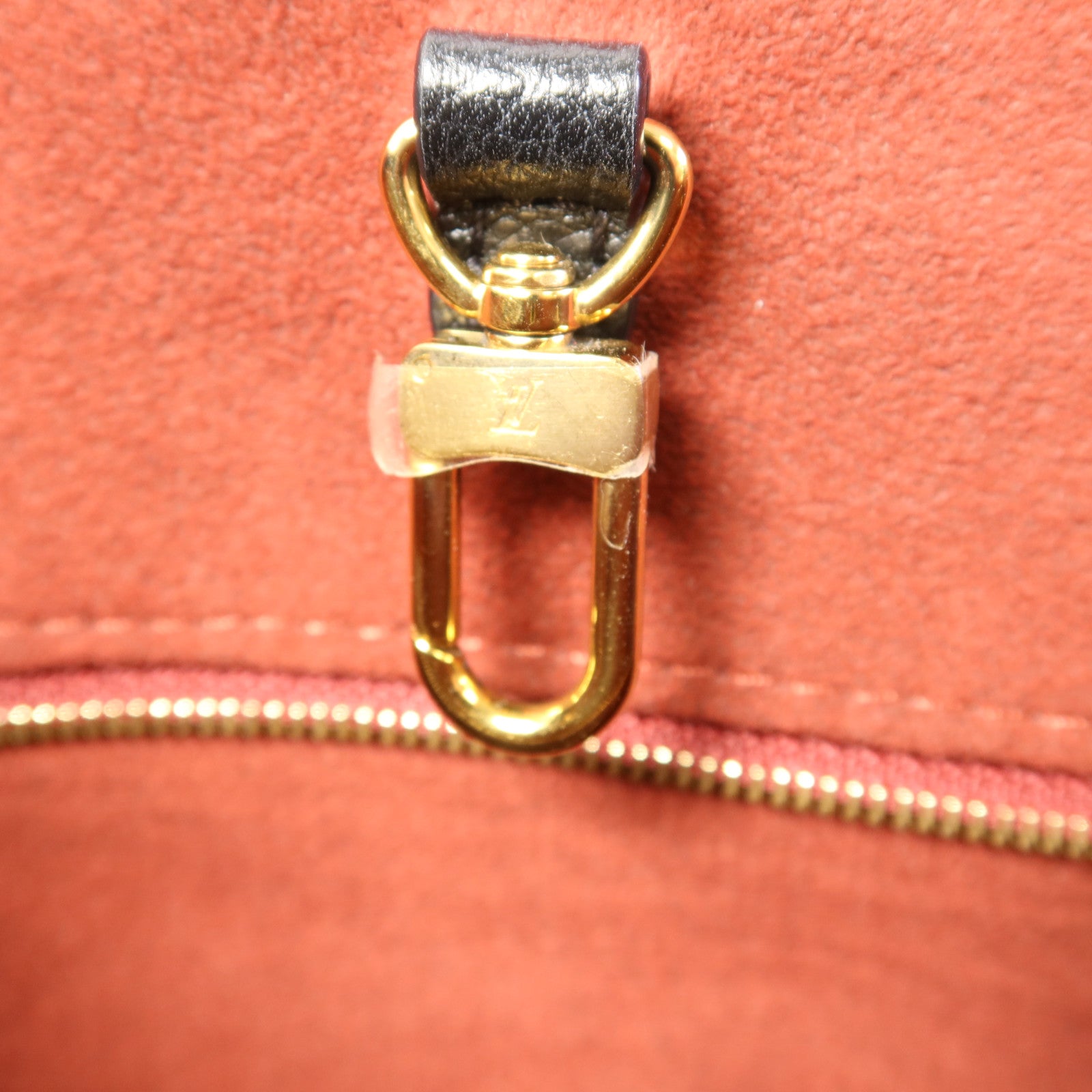 LOUIS VUITTON Monogram Empreinte On The Go PM金扣手挽肩背兩用袋