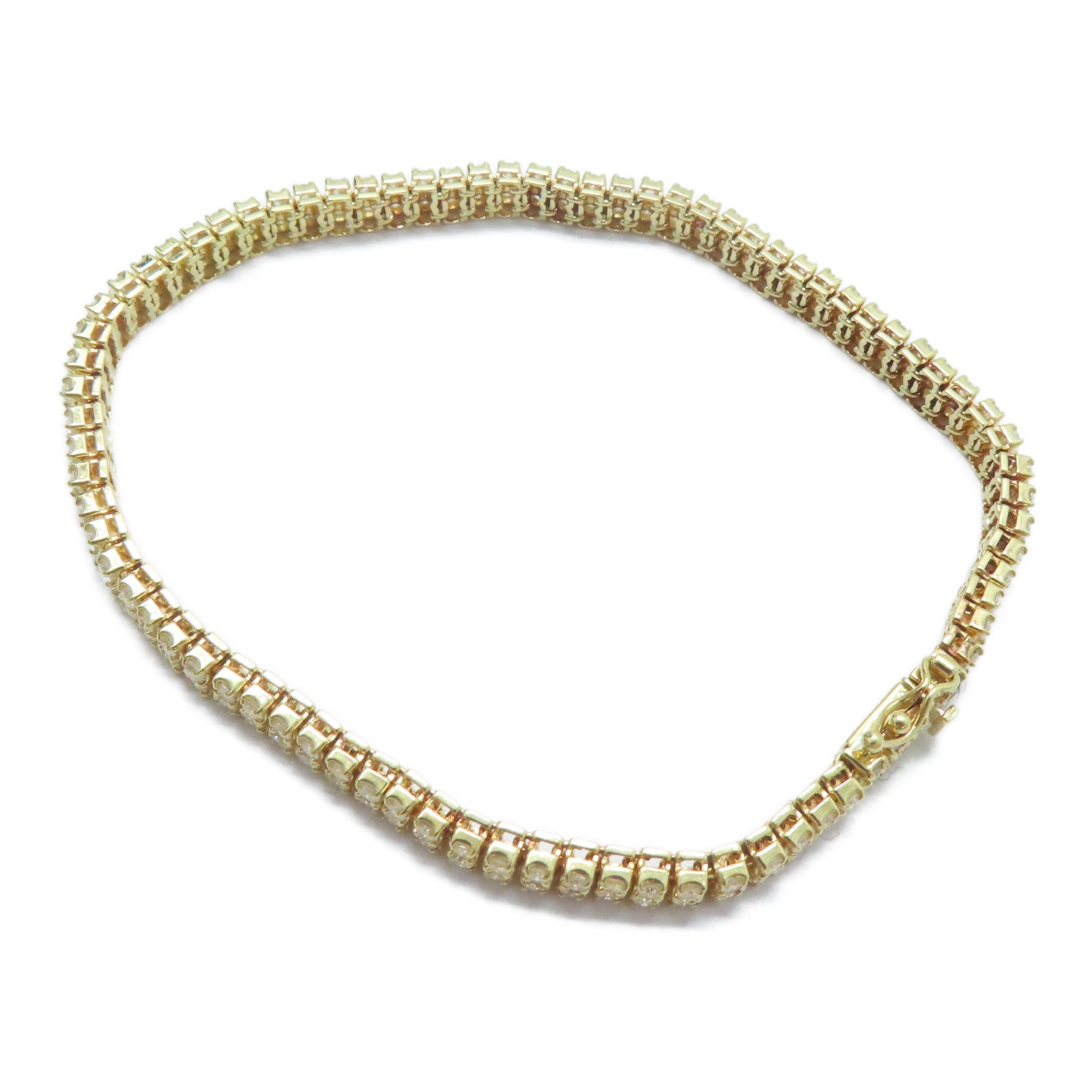 JEWELRY 18K黃金Diamond Bracelet 3.00ct鑽石手鏈
