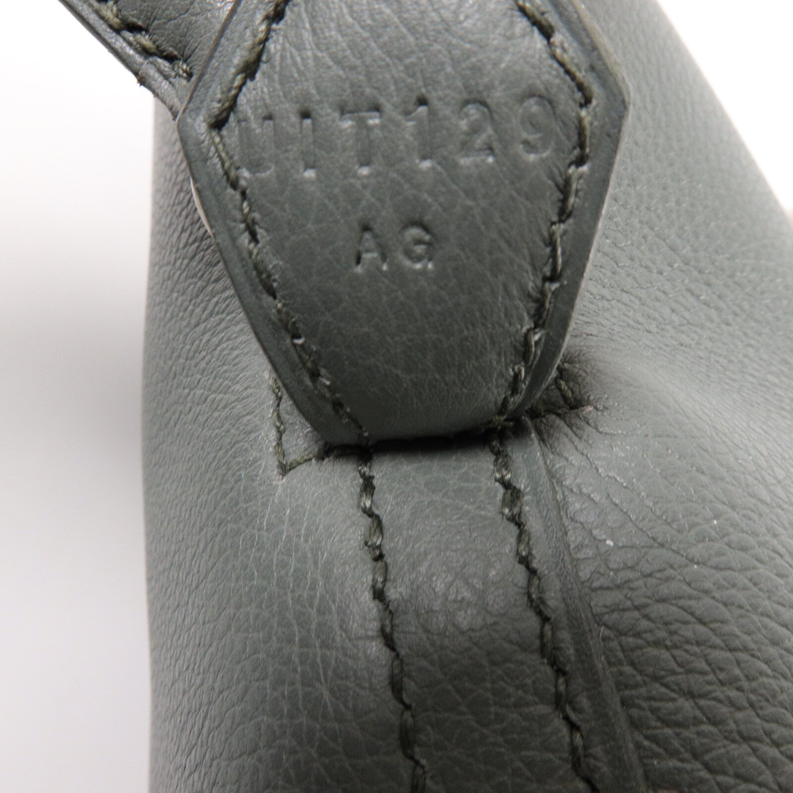 HERMES Evercolor皮革Bolide 27手挽肩背兩用袋Vert Amande