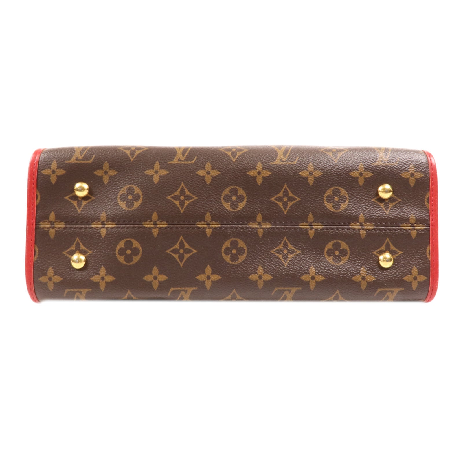 LOUIS VUITTON Monogram Popincourt PM金扣手挽肩背兩用袋