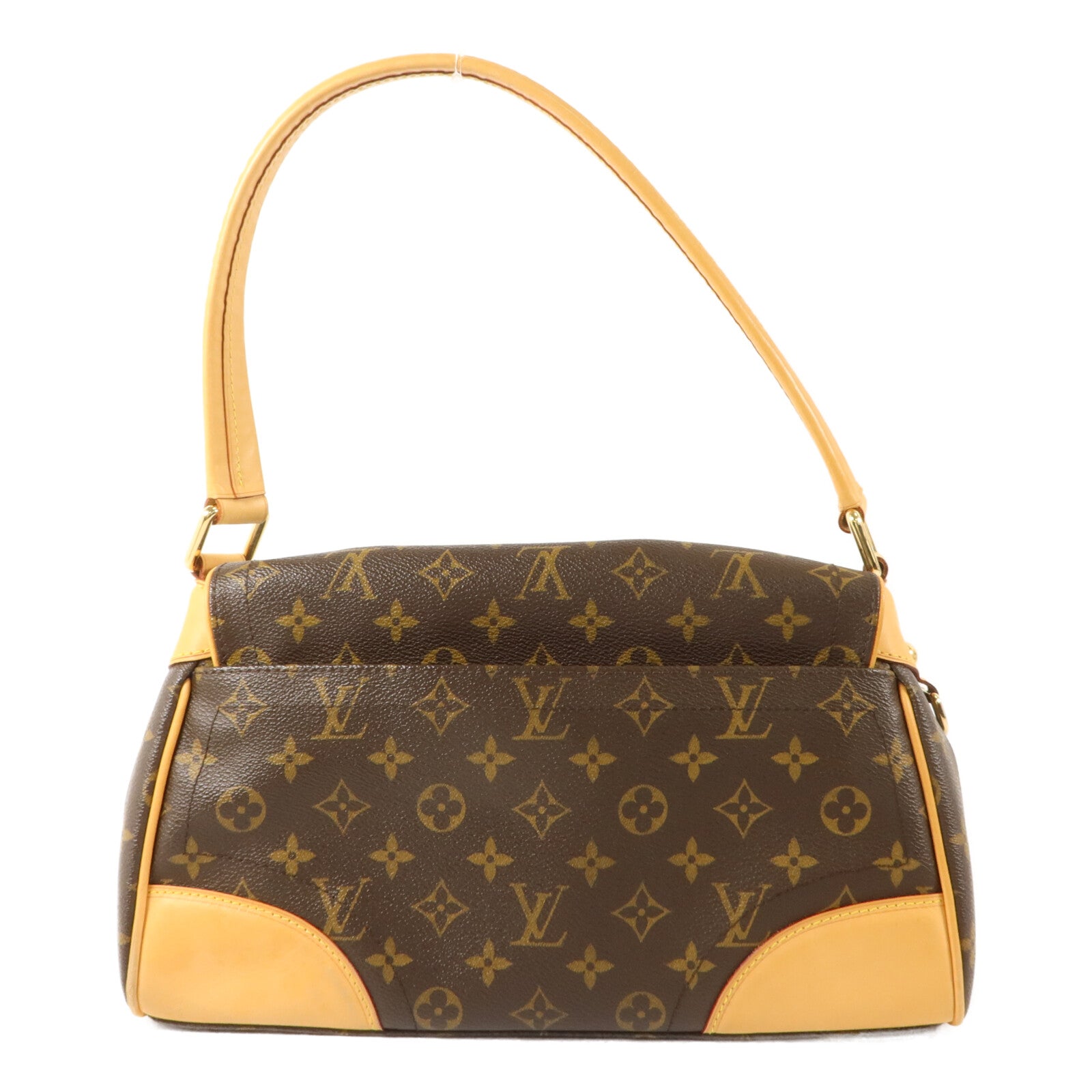 LOUIS VUITTON Monogram Beverly MM金扣肩背袋