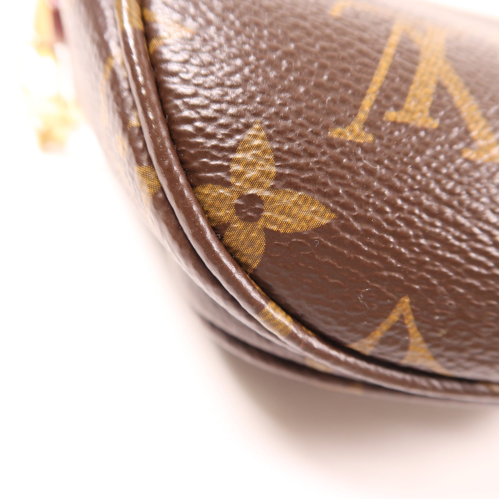 LOUIS VUITTON Monogram Mini Bumbag金扣手挽肩背兩用袋啡色