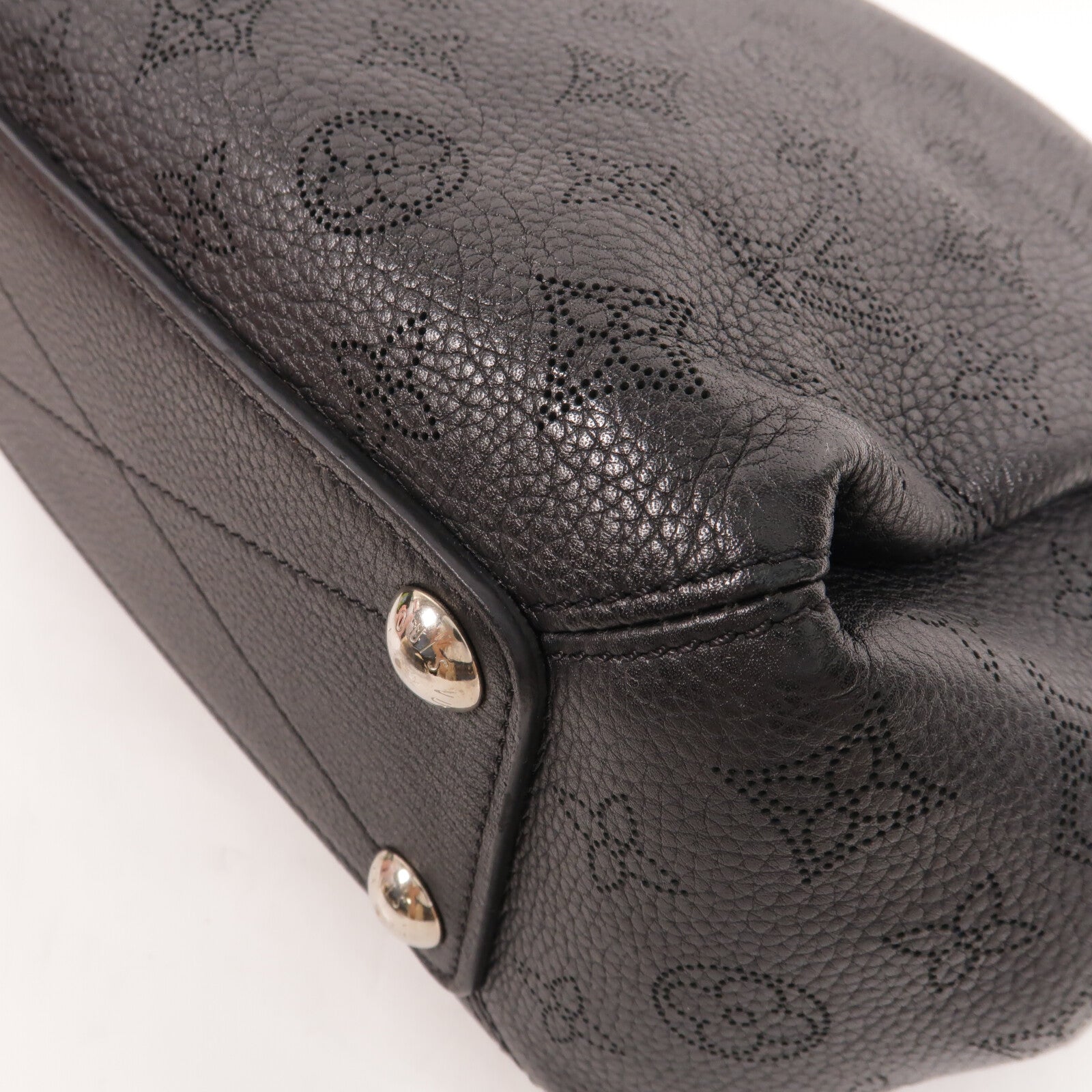 LOUIS VUITTON Monogram Mahina Babylone Chain BB手挽肩背兩用袋