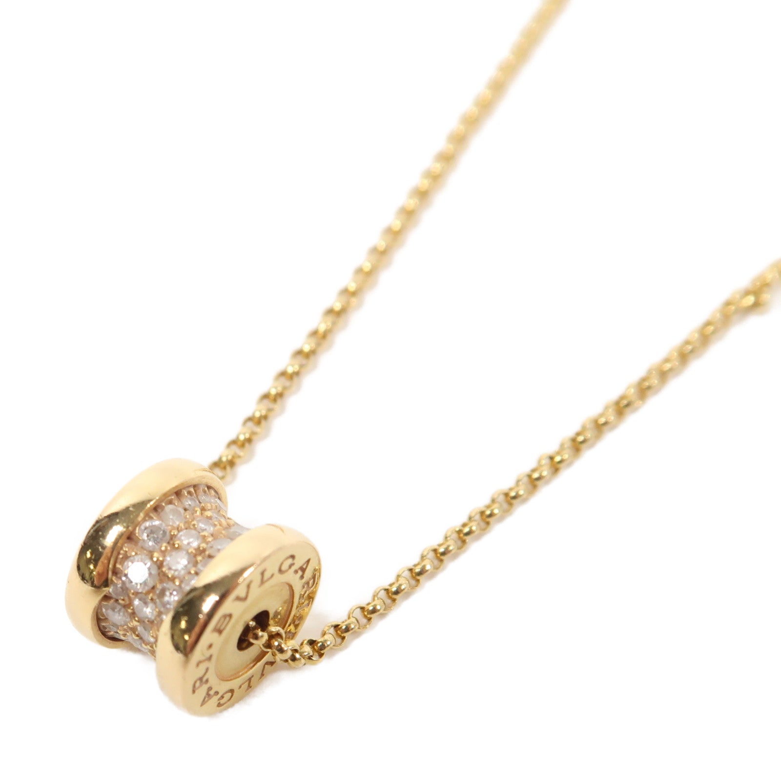 BVLGARI 18K玫瑰金B-zero1 Necklace項鍊