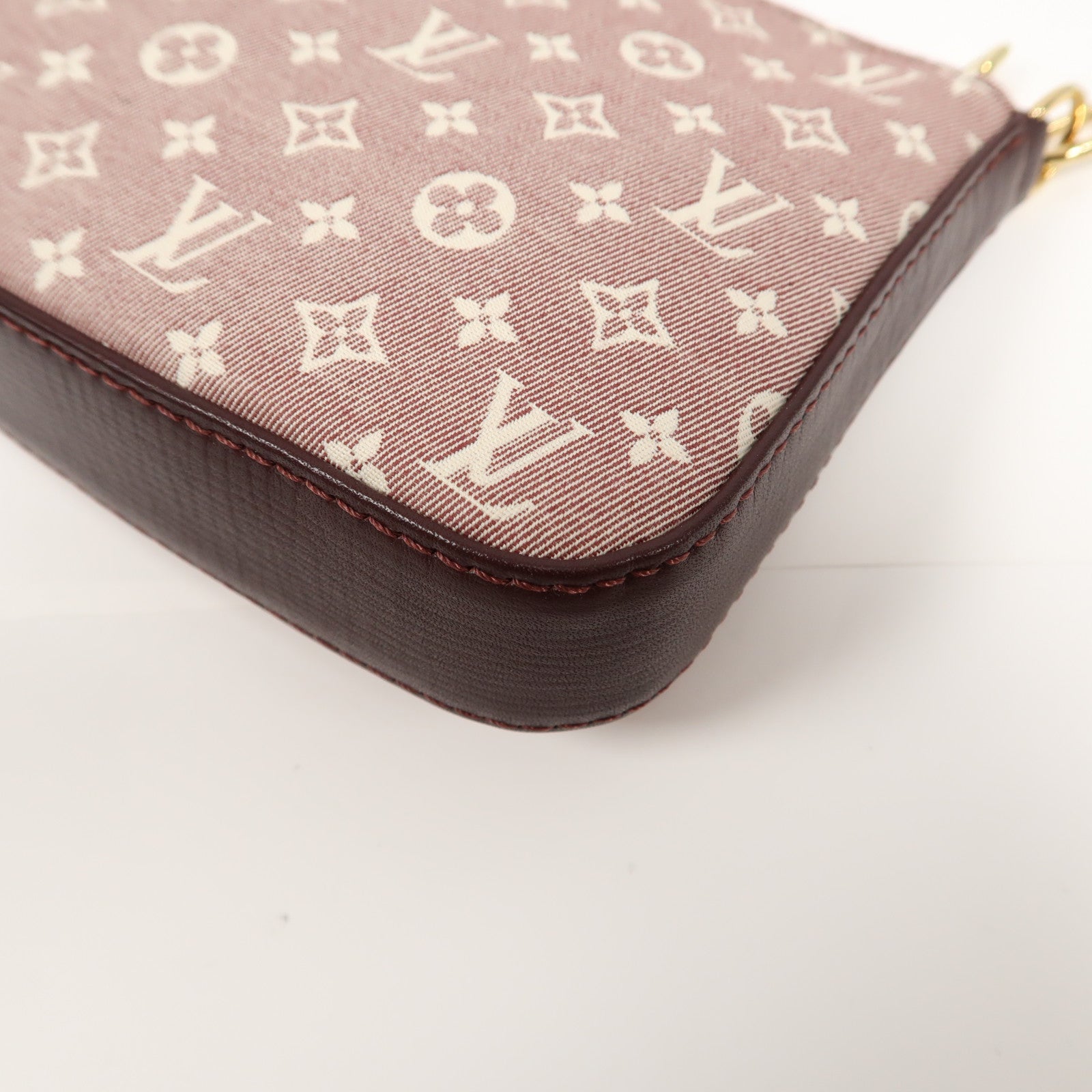 LOUIS VUITTON 【激減優惠】Monogram Idylle Pochette Accessories金扣肩背袋紅色