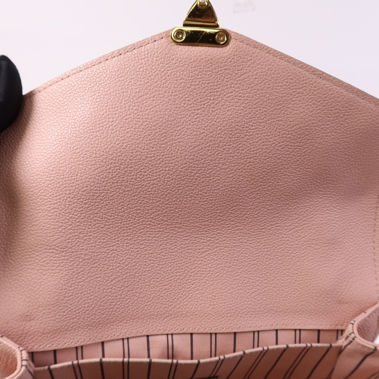 LOUIS VUITTON Monogram Empreinte Pochette Metis金扣手挽肩背兩用袋