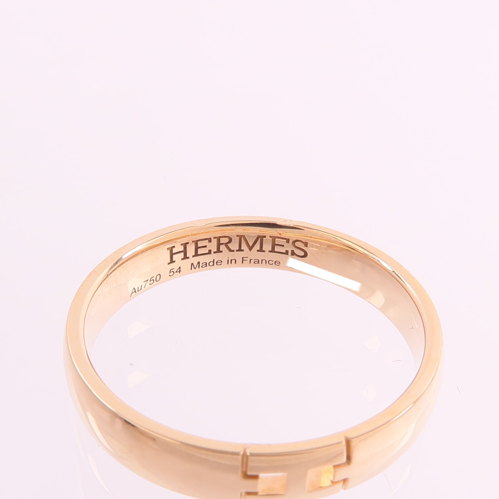 HERMES 18K玫瑰金Ever Herakles Ring戒指