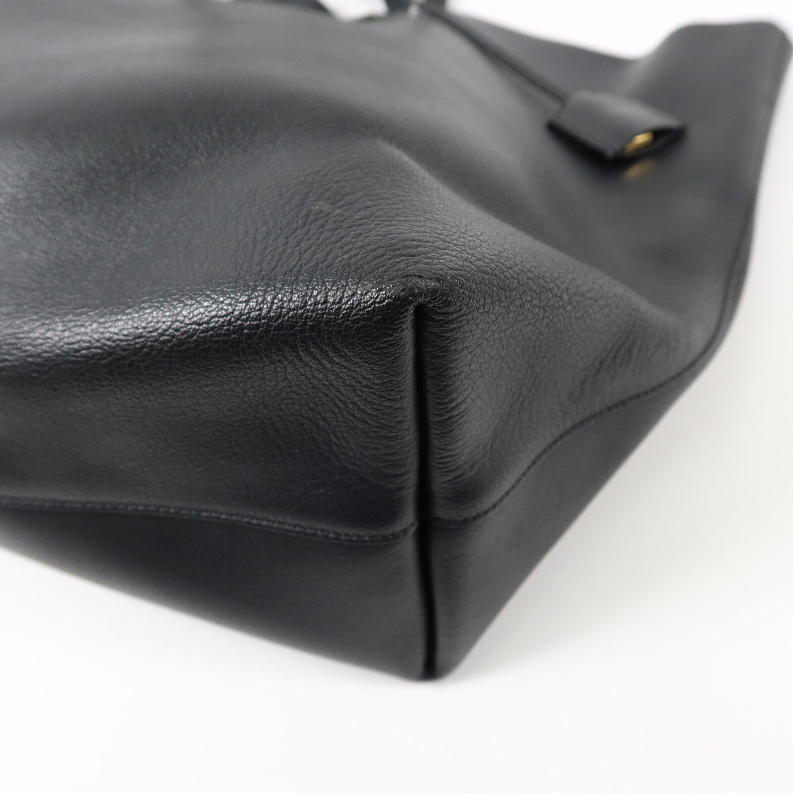 YVES SAINT LAURENT 牛皮皮革Tote Bag手挽袋