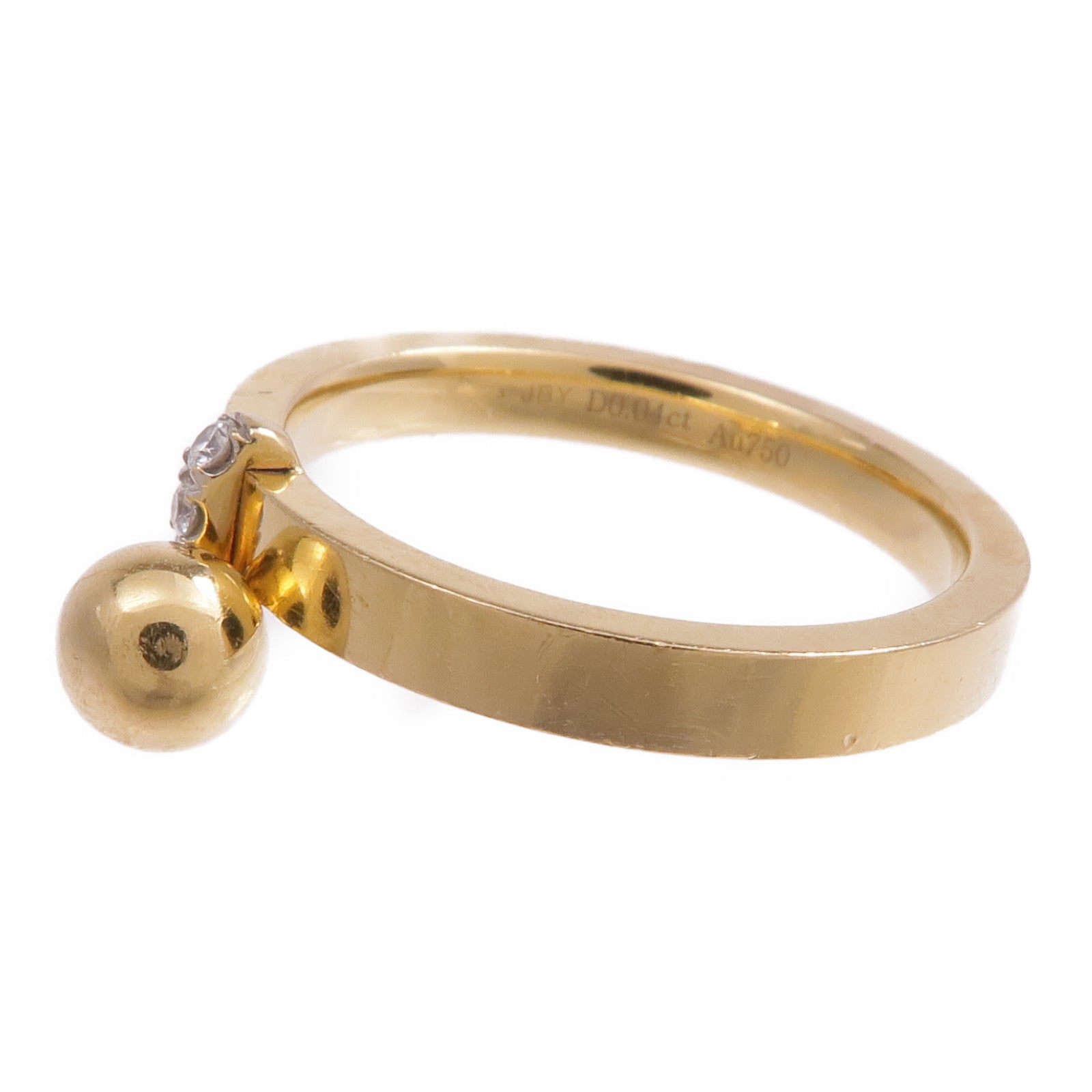 JEWELRY 【激減優惠】18K黃金/18K白金Diamond Ring鑽石戒指US#6